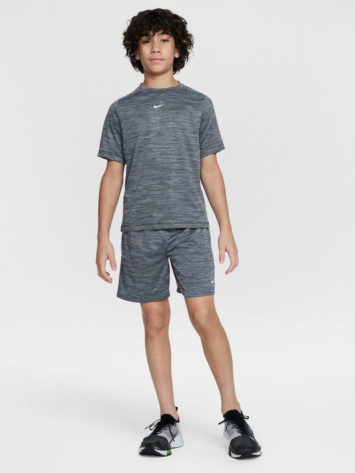 Image 3 of 4 of Nike Junior Boys Dri-FIT Short Sleeve Top - Black