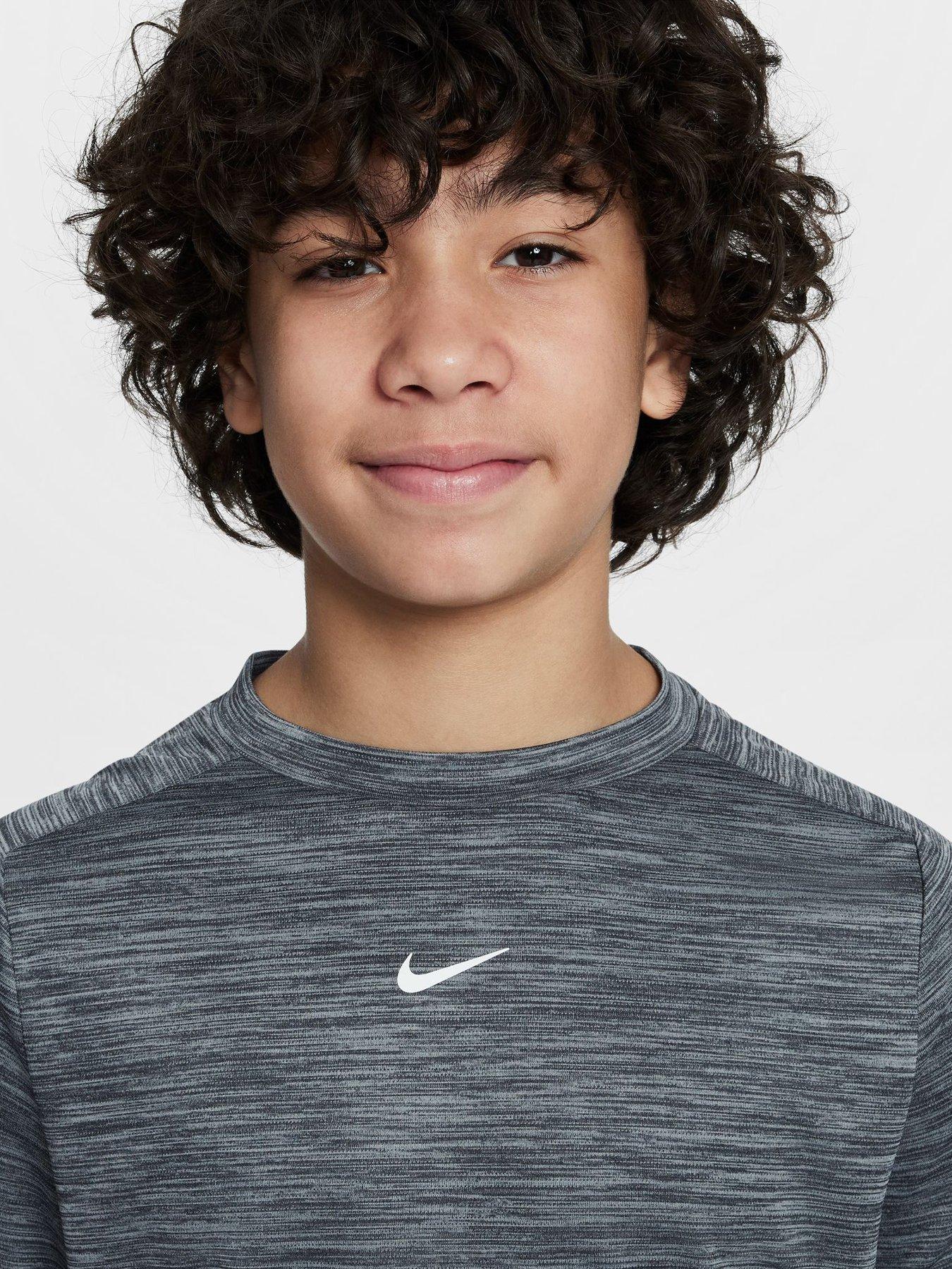 Image 4 of 4 of Nike Junior Boys Dri-FIT Short Sleeve Top - Black