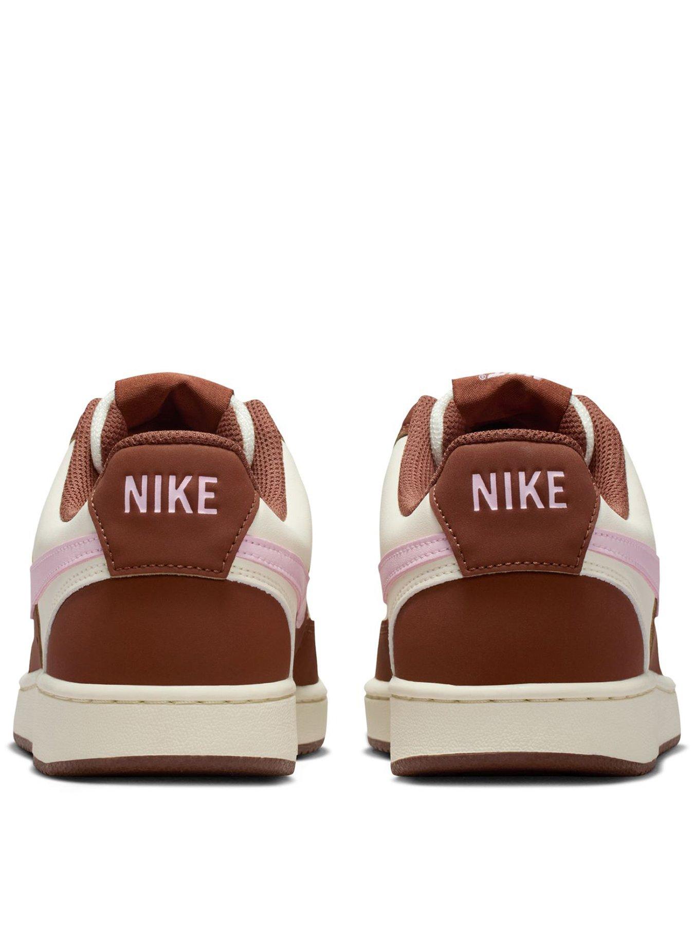 Image 3 of 7 of Nike Womens Court Vision Low Trainers - Brown