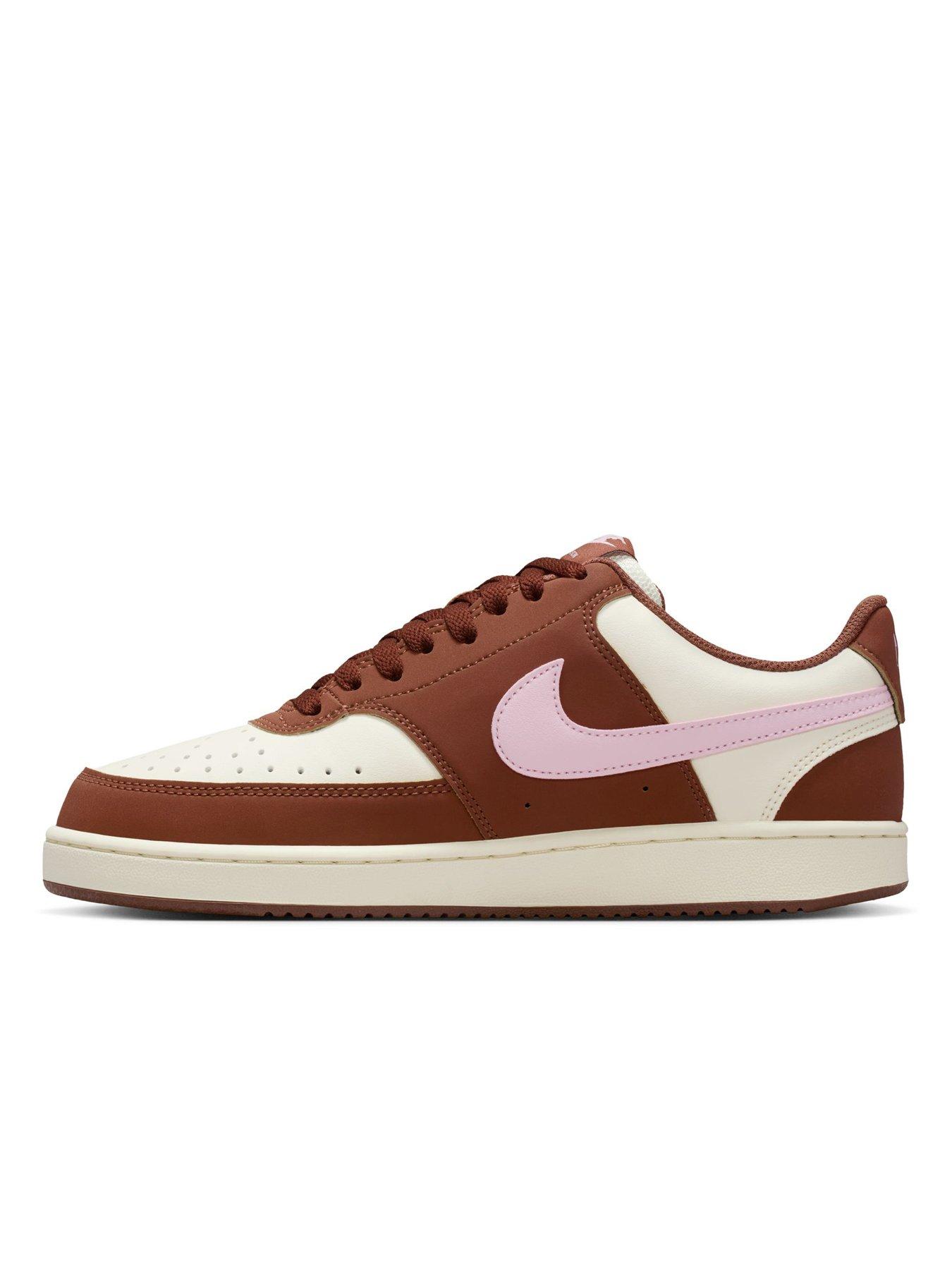 Image 7 of 7 of Nike Womens Court Vision Low Trainers - Brown