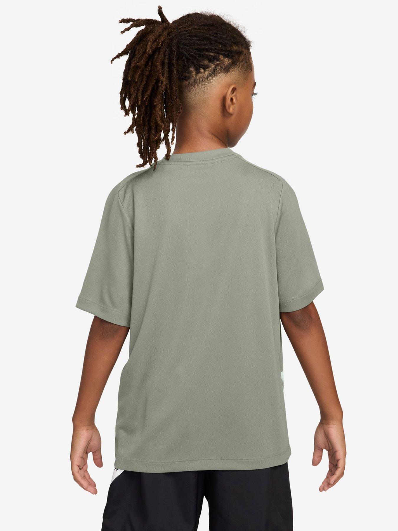 nike-junior-boys-training-dri-fit-short-sleeve-graphic-top-greenstillFront
