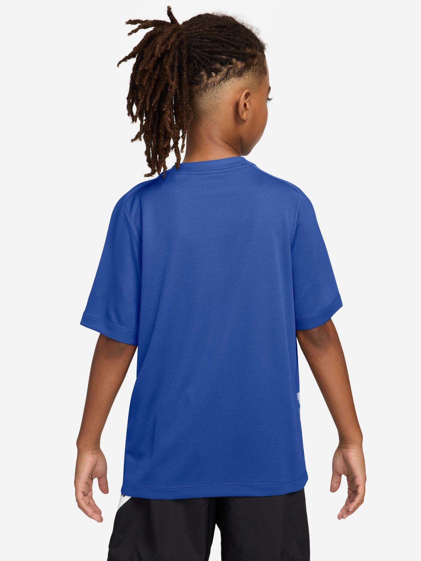 nike-junior-boys-training-dri-fit-short-sleeve-graphic-top-bluestillFront