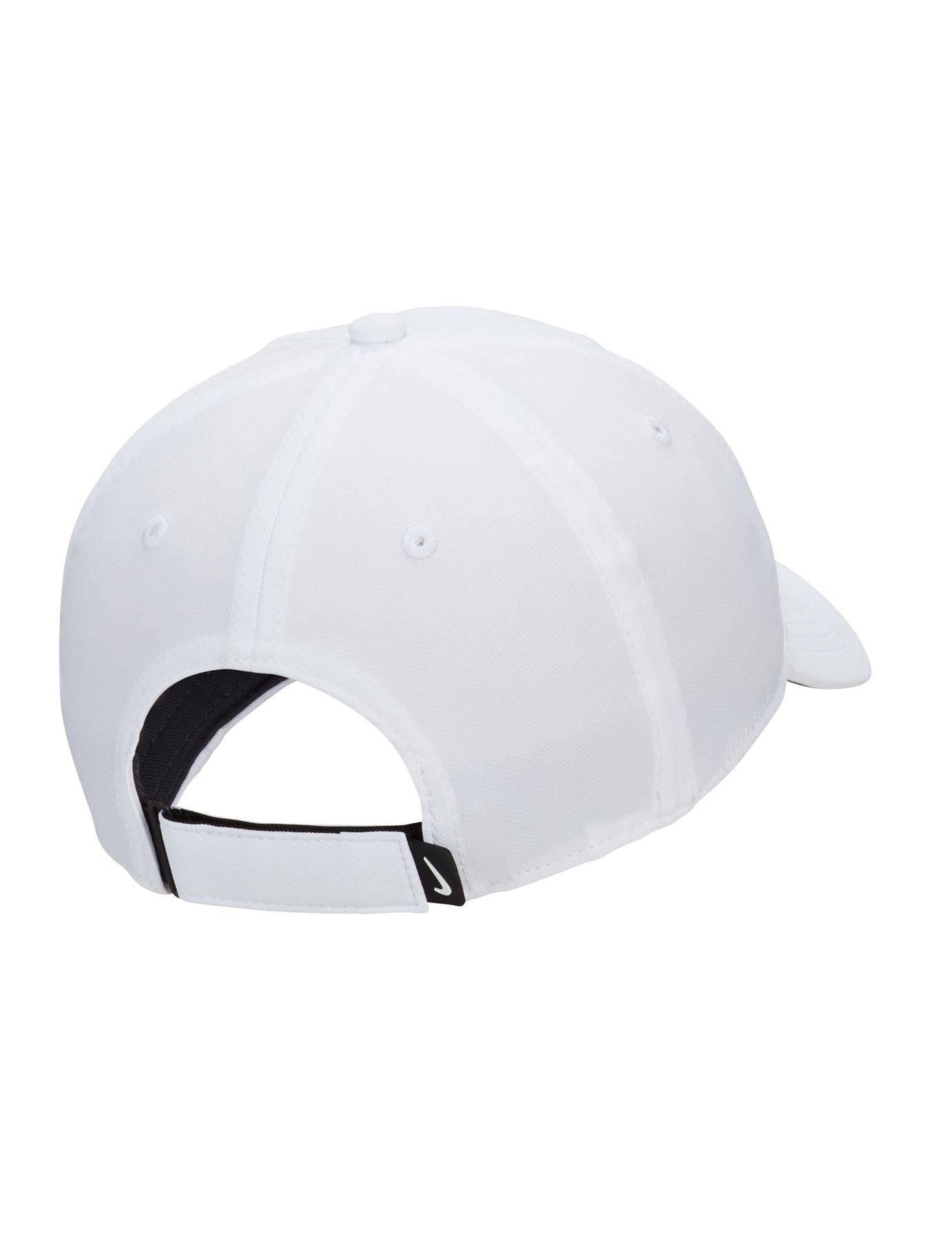 Image 2 of 2 of Nike Unisex Training Structured Swoosh Cap - White