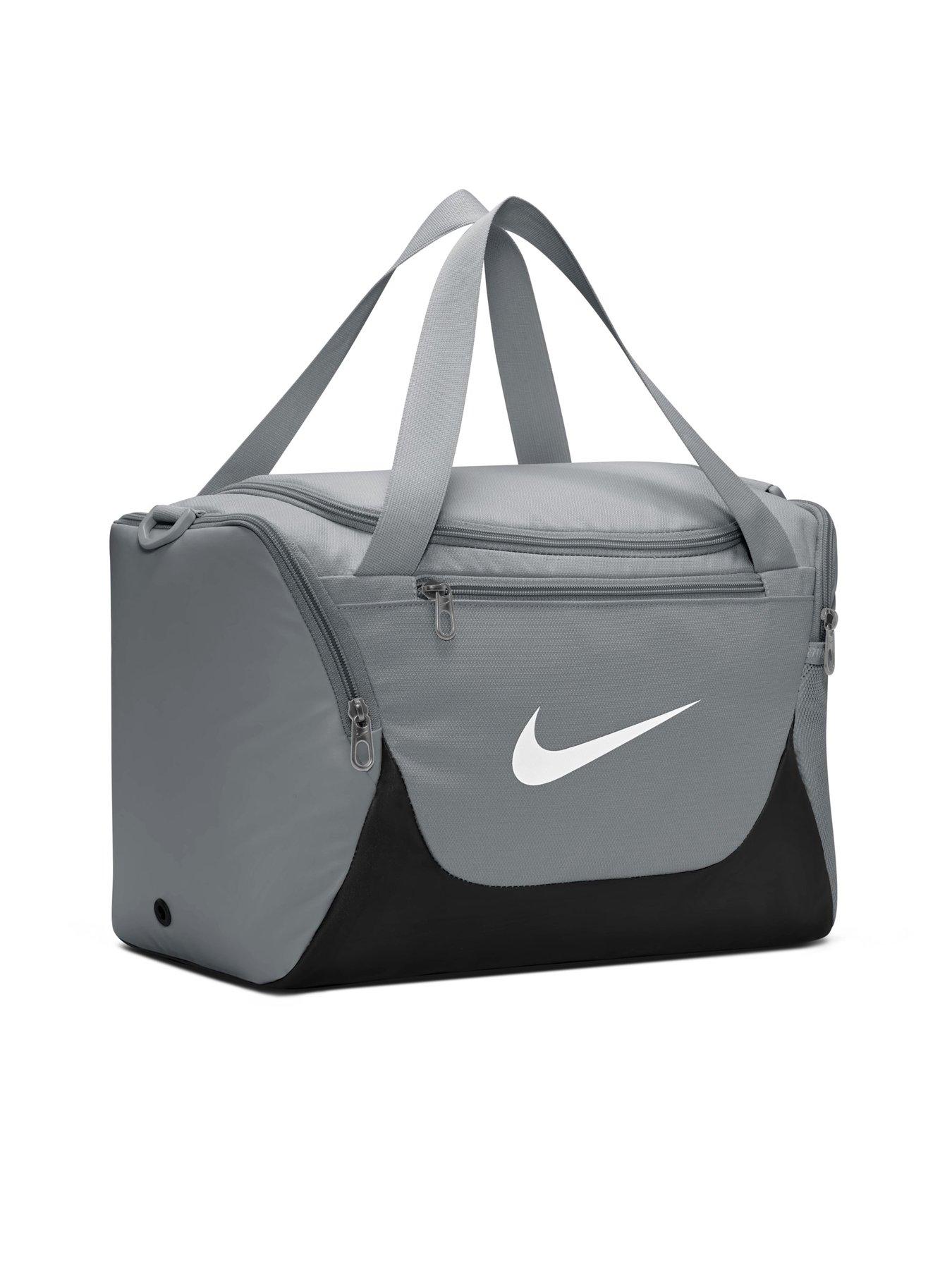 Image 3 of 6 of Nike Unisex Training Extra Small Brasilia Duffel Bag - Grey