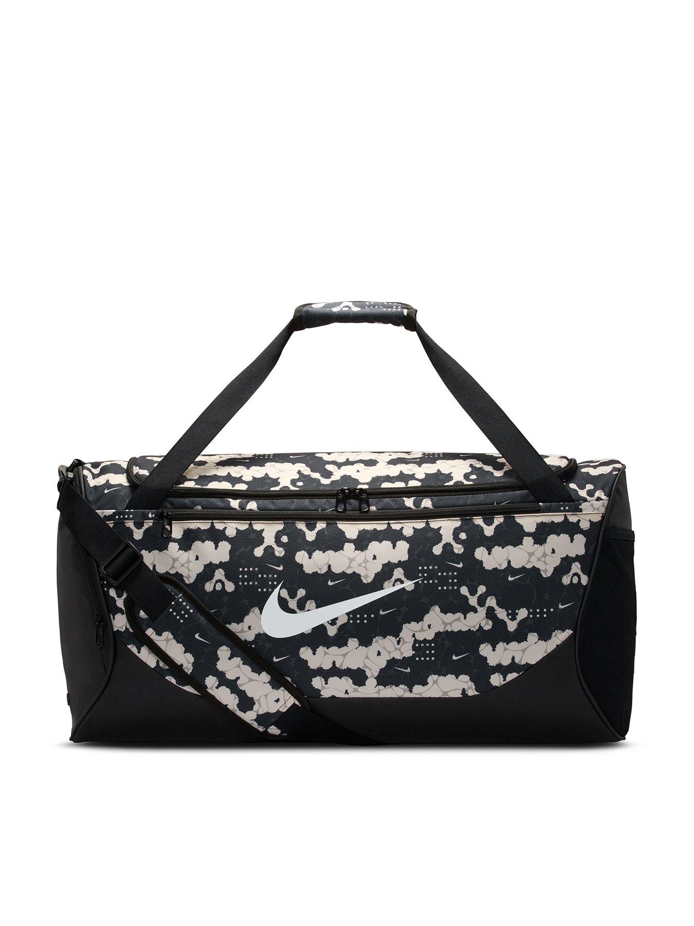 Nike Unisex Training Medium Brasilia Duffel Bag - Black/White