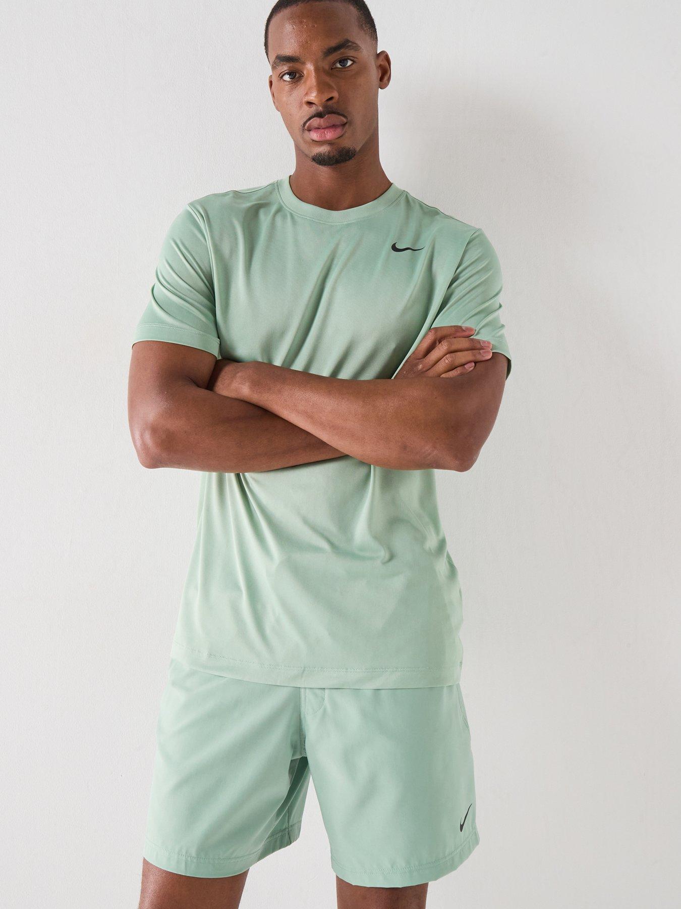 Nike Mens Training Dri-FIT Fitness T-Shirt - Green