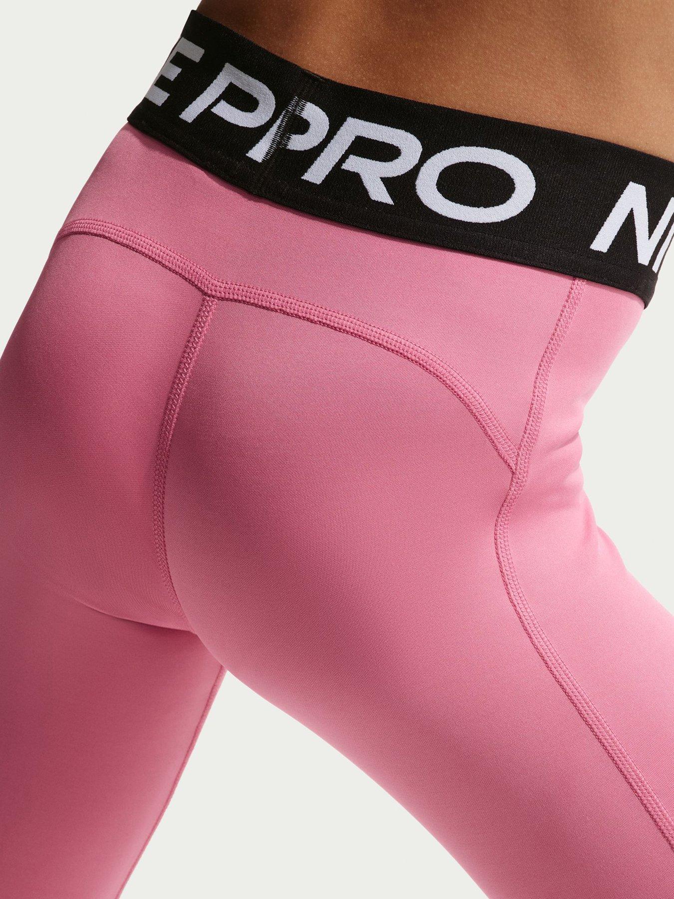 Image 5 of 5 of Nike Junior Girls Training Leggings - Pink