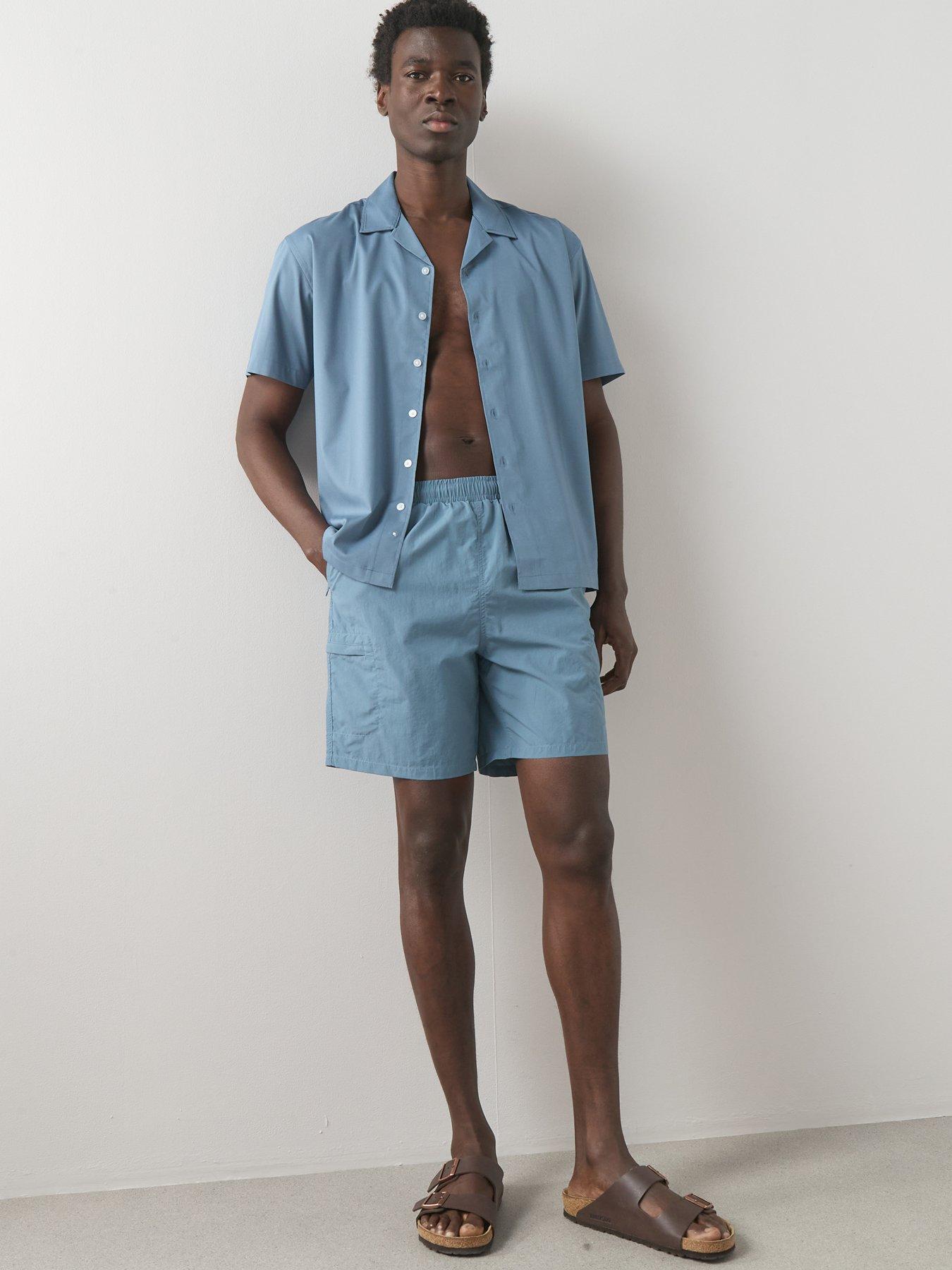 the-very-collection-cargo-swim-shorts-blueback
