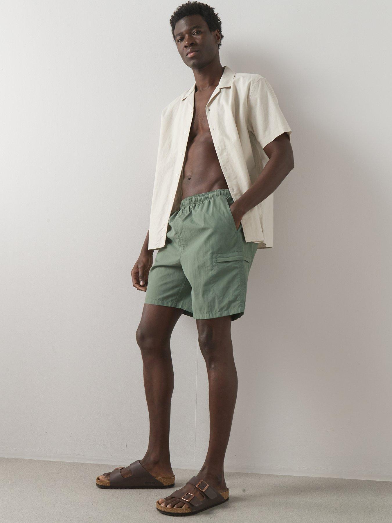 the-very-collection-cargo-swim-shorts-khakidetail
