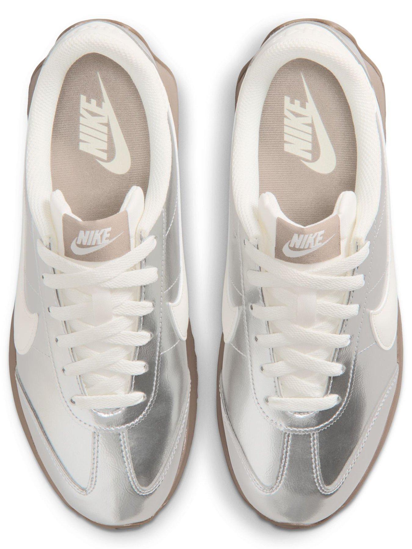 Image 4 of 7 of Nike Women's Pacific Trainers - Silver