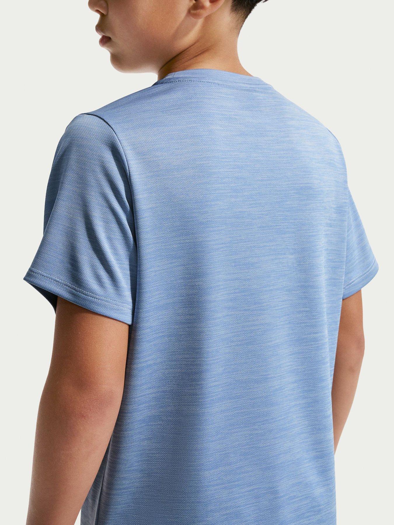 Image 5 of 5 of Nike Junior Boys Dri-FIT Short Sleeve Top - Blue