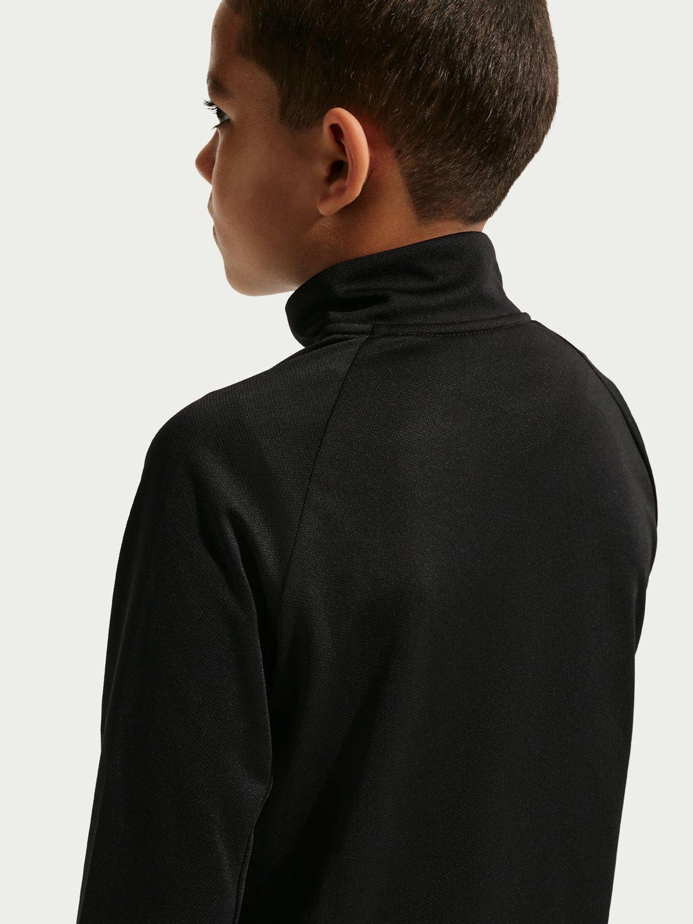 Image 5 of 5 of Nike Junior Boys Dri-FIT 1/2 Zip Top - Black