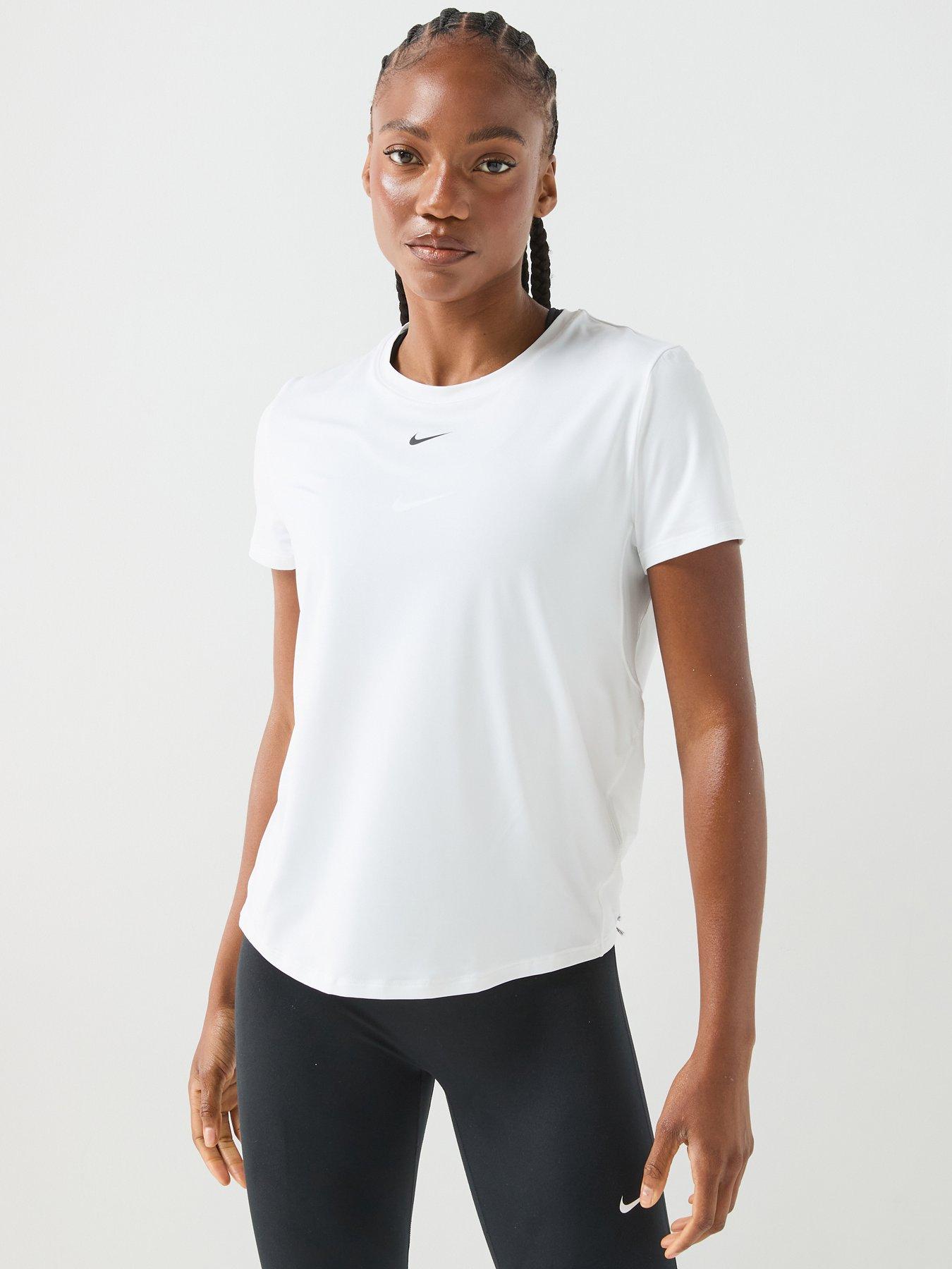 Nike Womens Training One Classic Dri-FIT T-Shirt - White