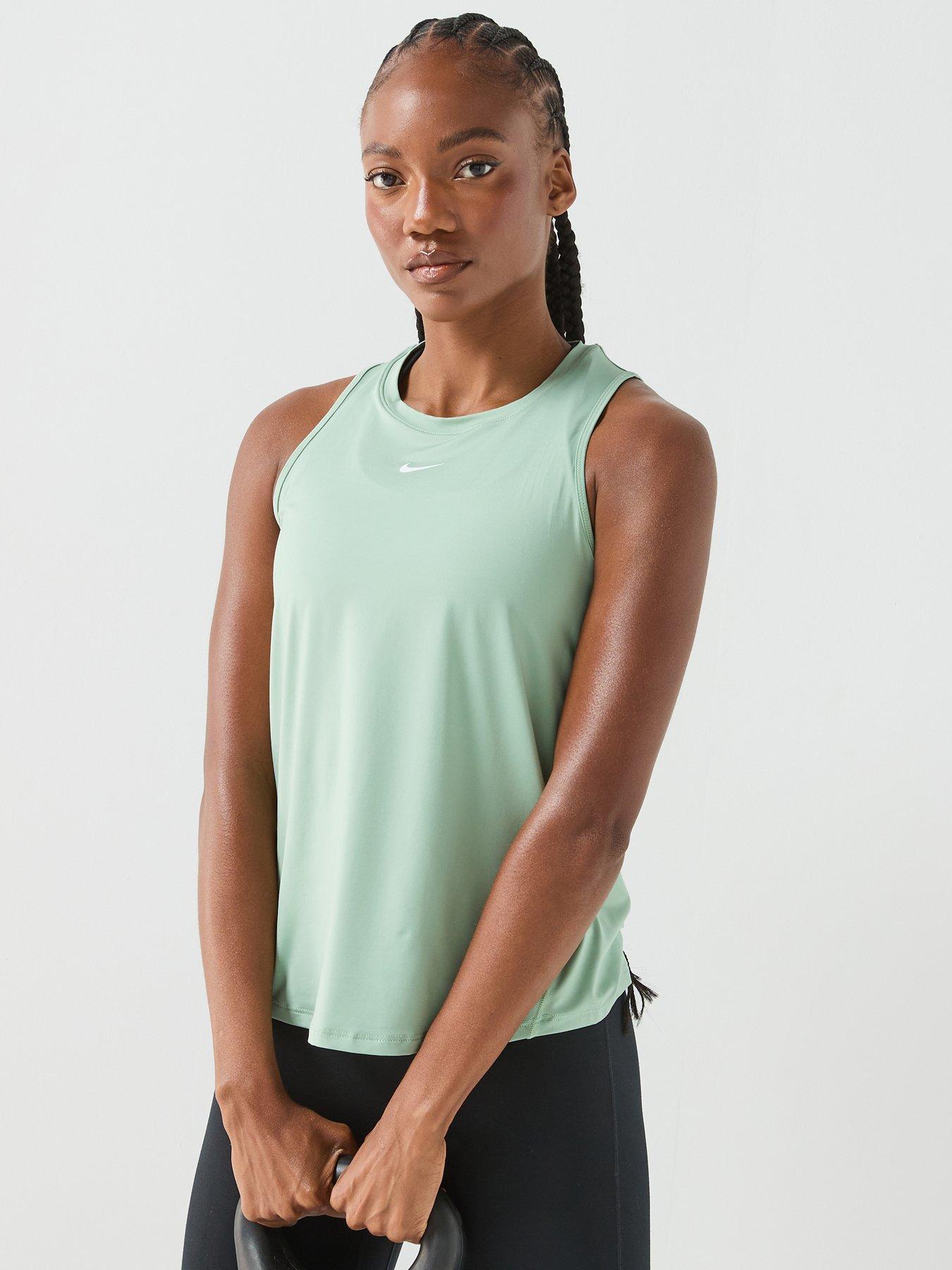 Nike Womens Training One Classic Dri-FIT Tank - Green