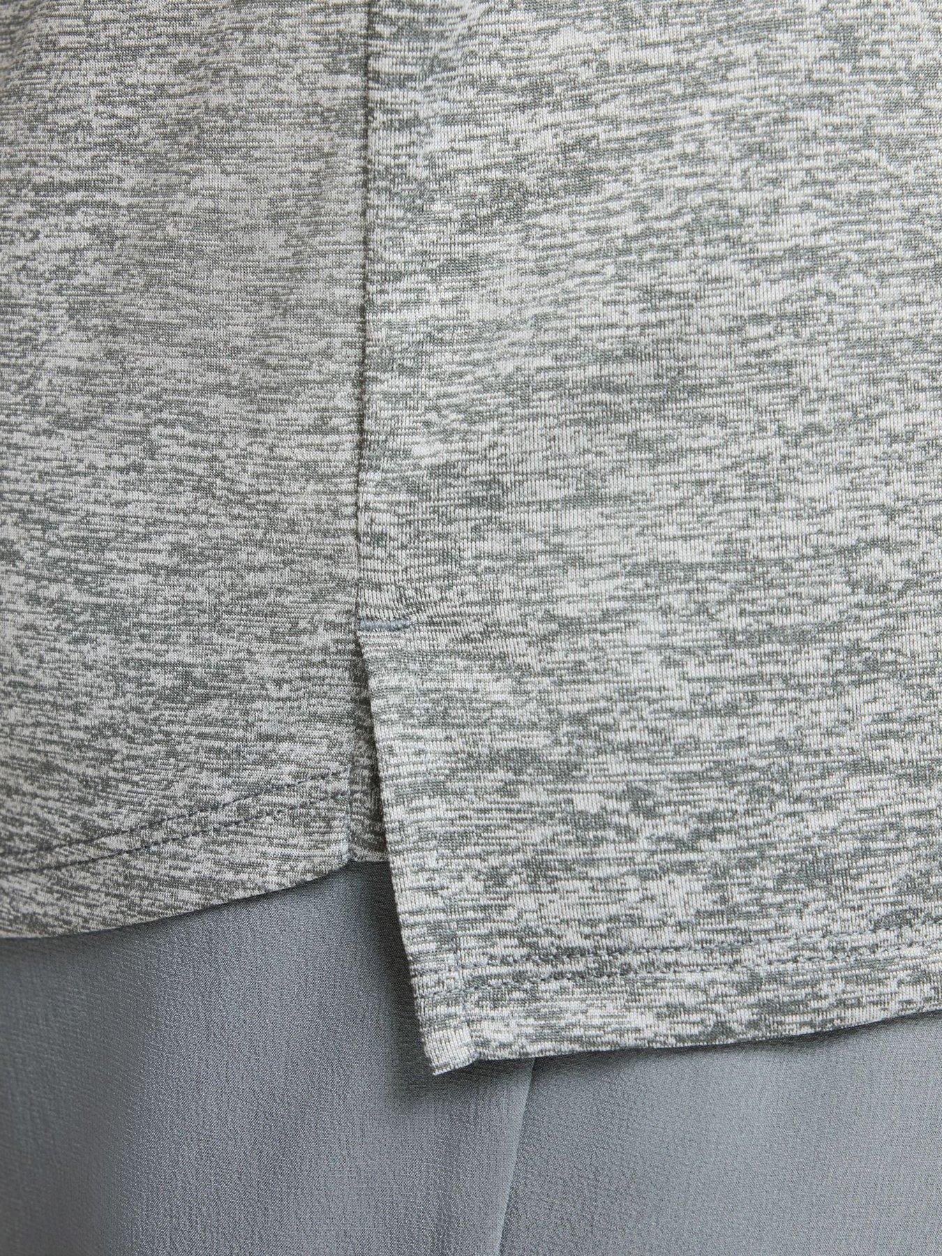 Image 7 of 7 of Nike Mens Running Stride Dri-FIT ADV Short Sleeve Top - Grey