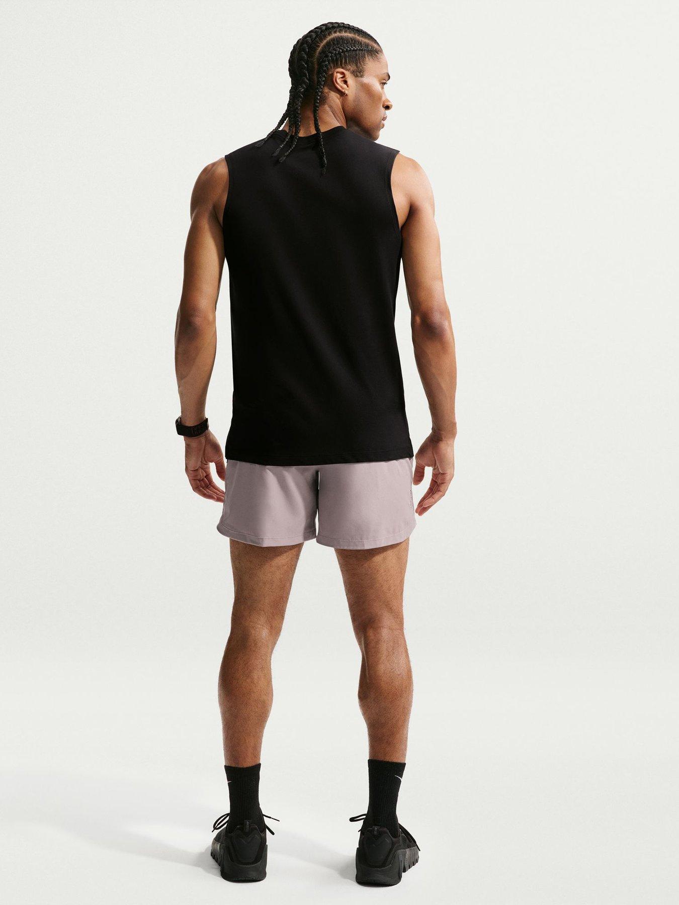 Image 2 of 5 of Nike Mens Training Dri-FIT Tank Top - Black