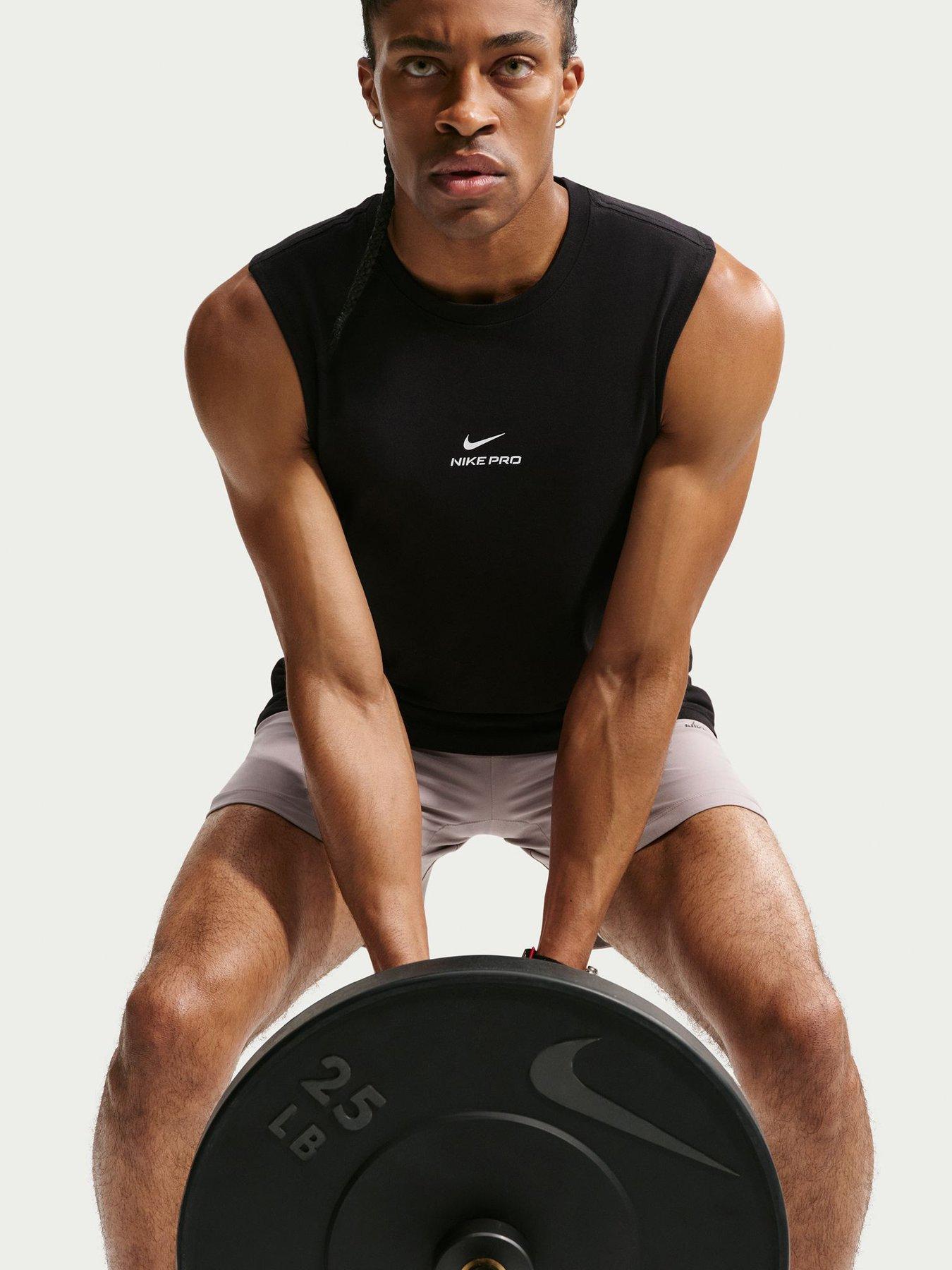 Image 5 of 5 of Nike Mens Training Dri-FIT Tank Top - Black