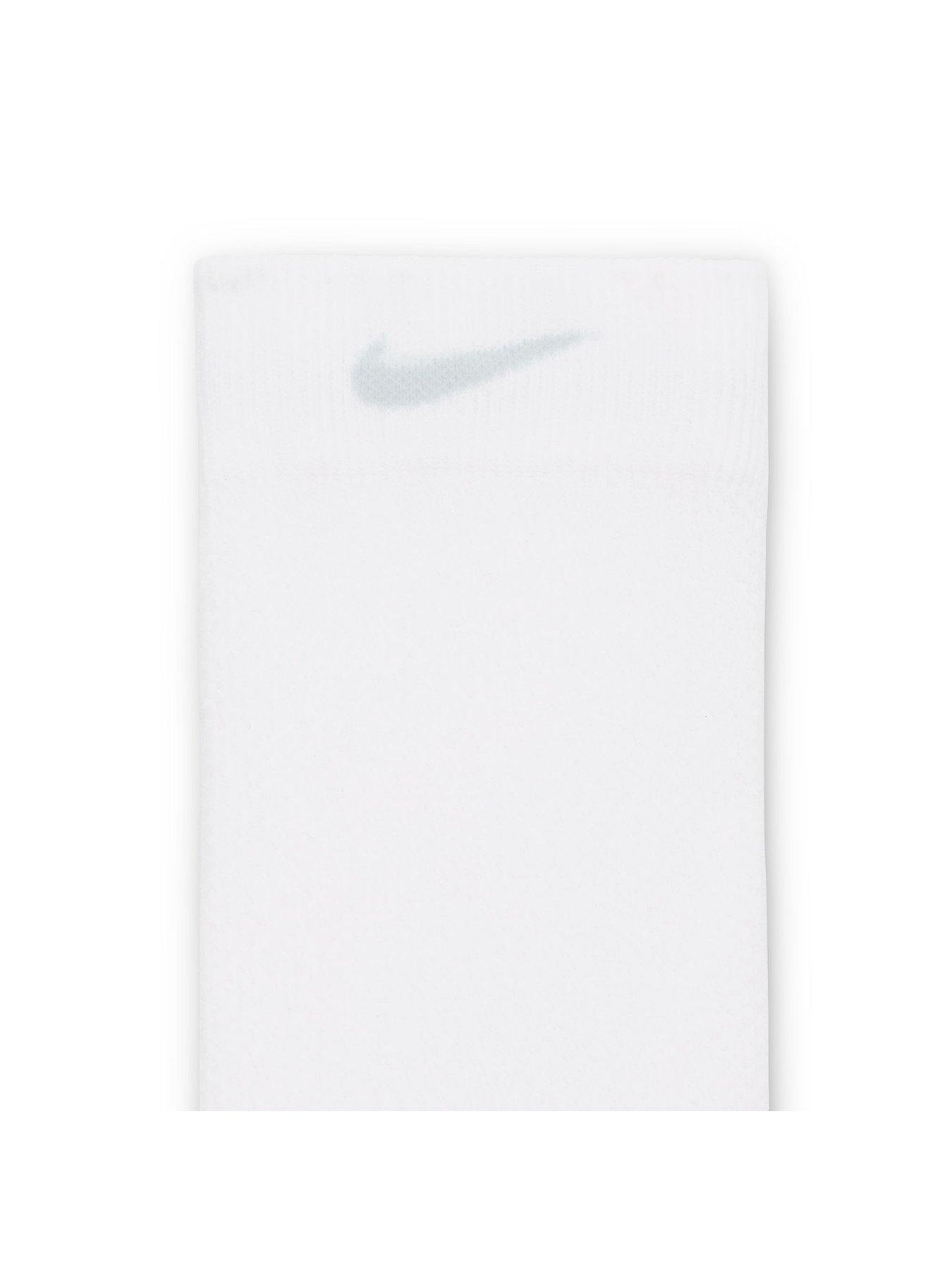 Image 4 of 4 of Nike Unisex Running Lightweight Crew Socks (1 Pair) - White