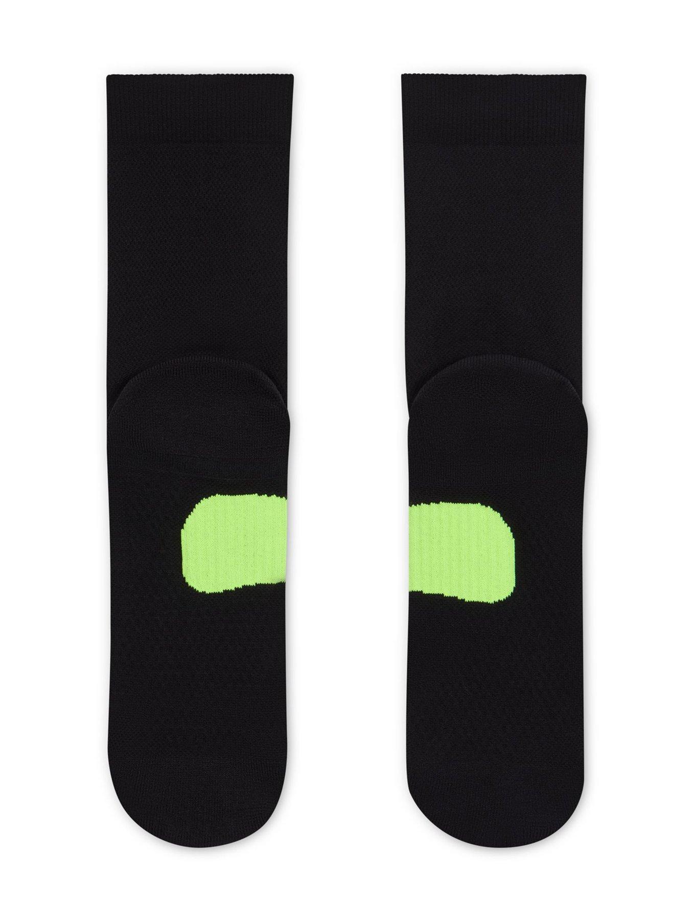 Image 3 of 4 of Nike Unisex Running Lightweight Crew Socks (1 Pair) - Black