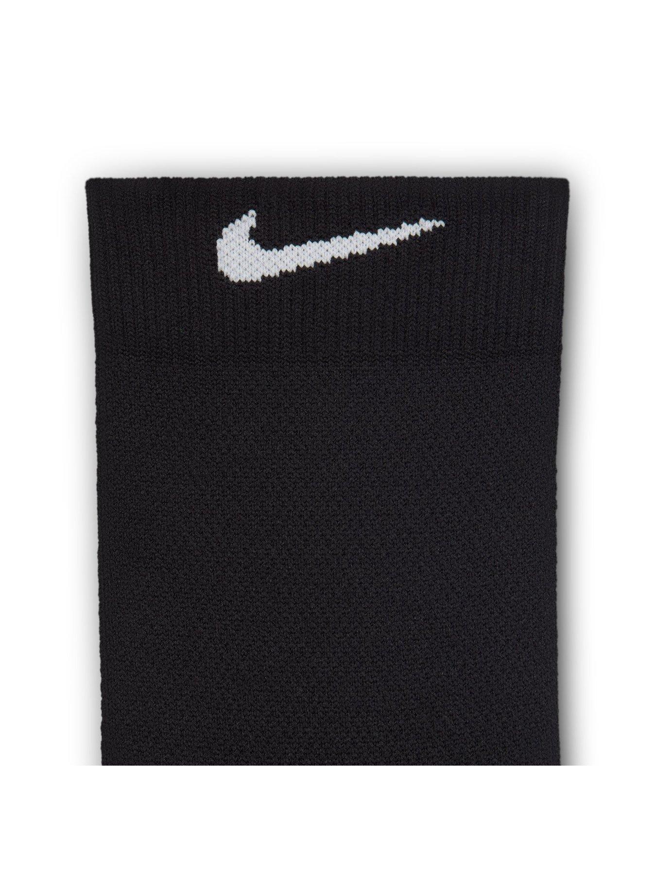 Image 4 of 4 of Nike Unisex Running Lightweight Crew Socks (1 Pair) - Black