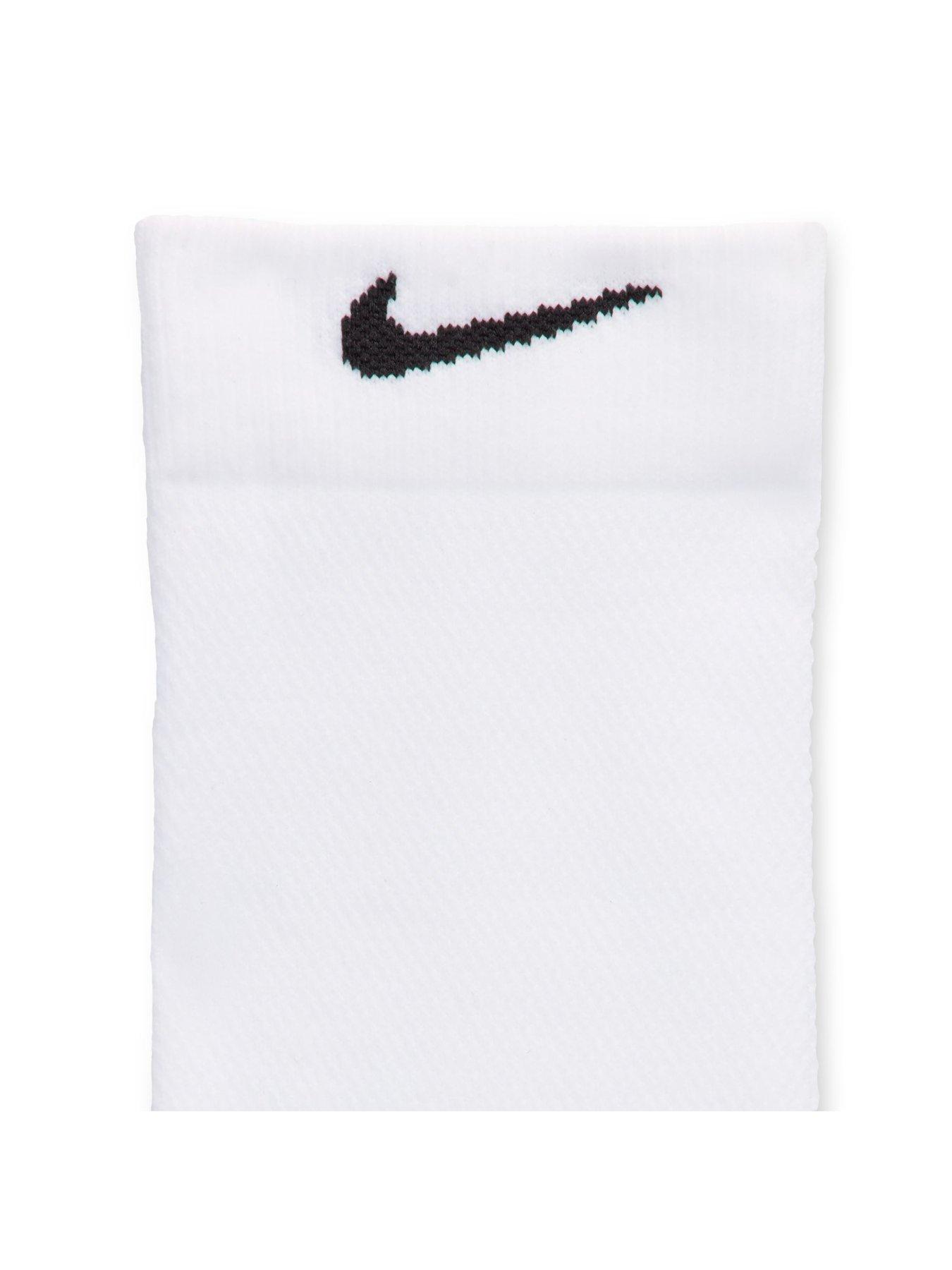 Image 4 of 4 of Nike Unisex Running Lightweight Crew Socks (1 Pair) - White