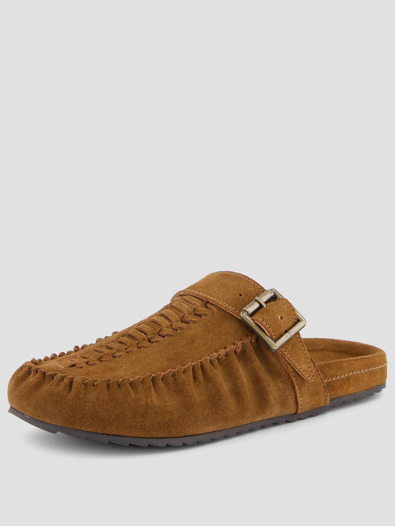 the-very-collection-real-suede-mule-shoe-brownstillFront