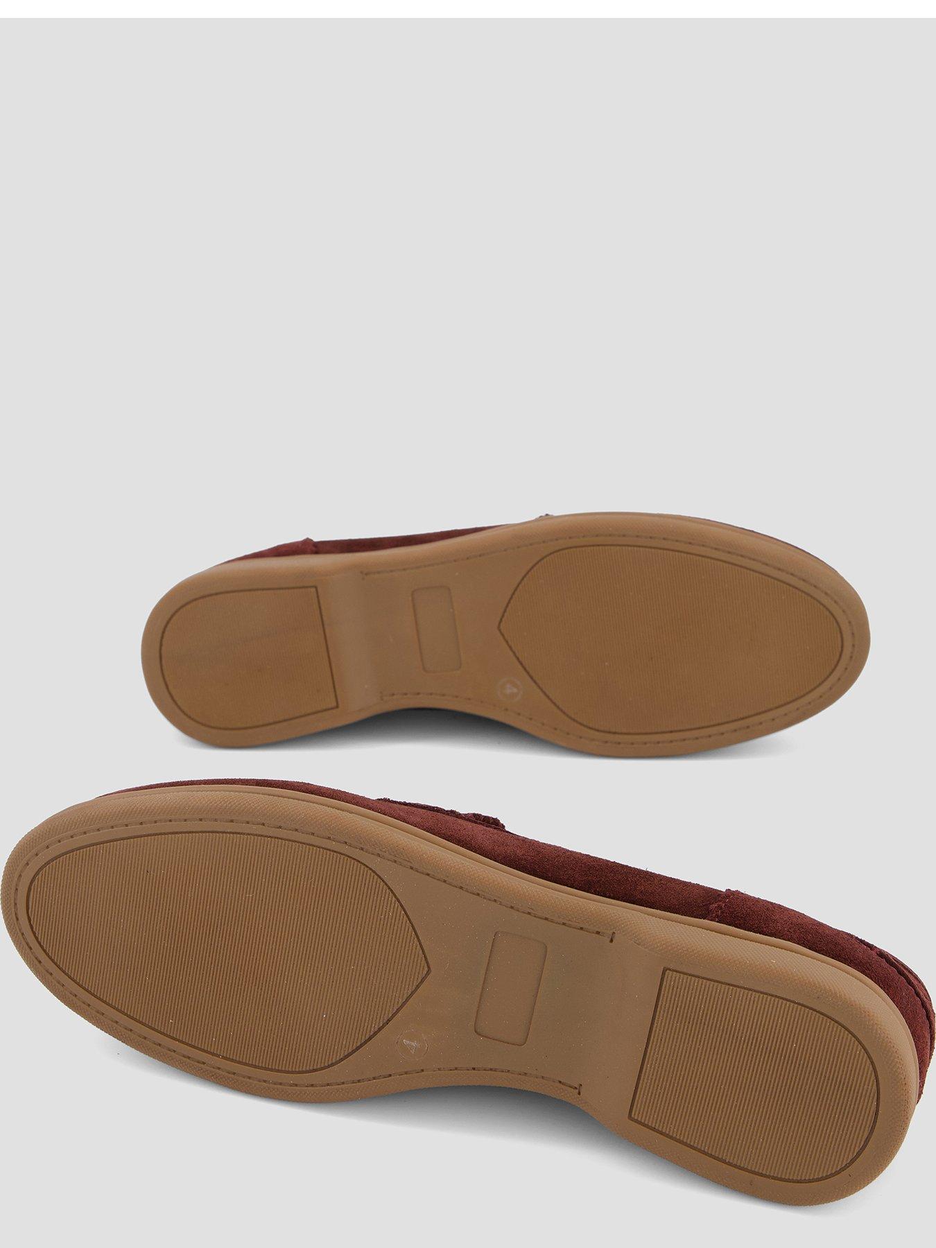 Image 4 of 7 of The Very Collection Real Suede Loafer - Brown