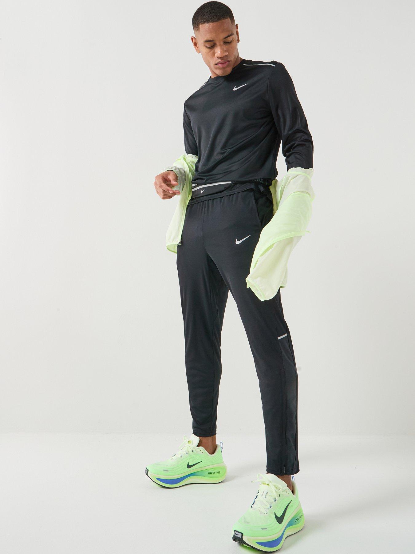 Image 3 of 7 of Nike Mens Running Miler Dri-FIT Pants - Black
