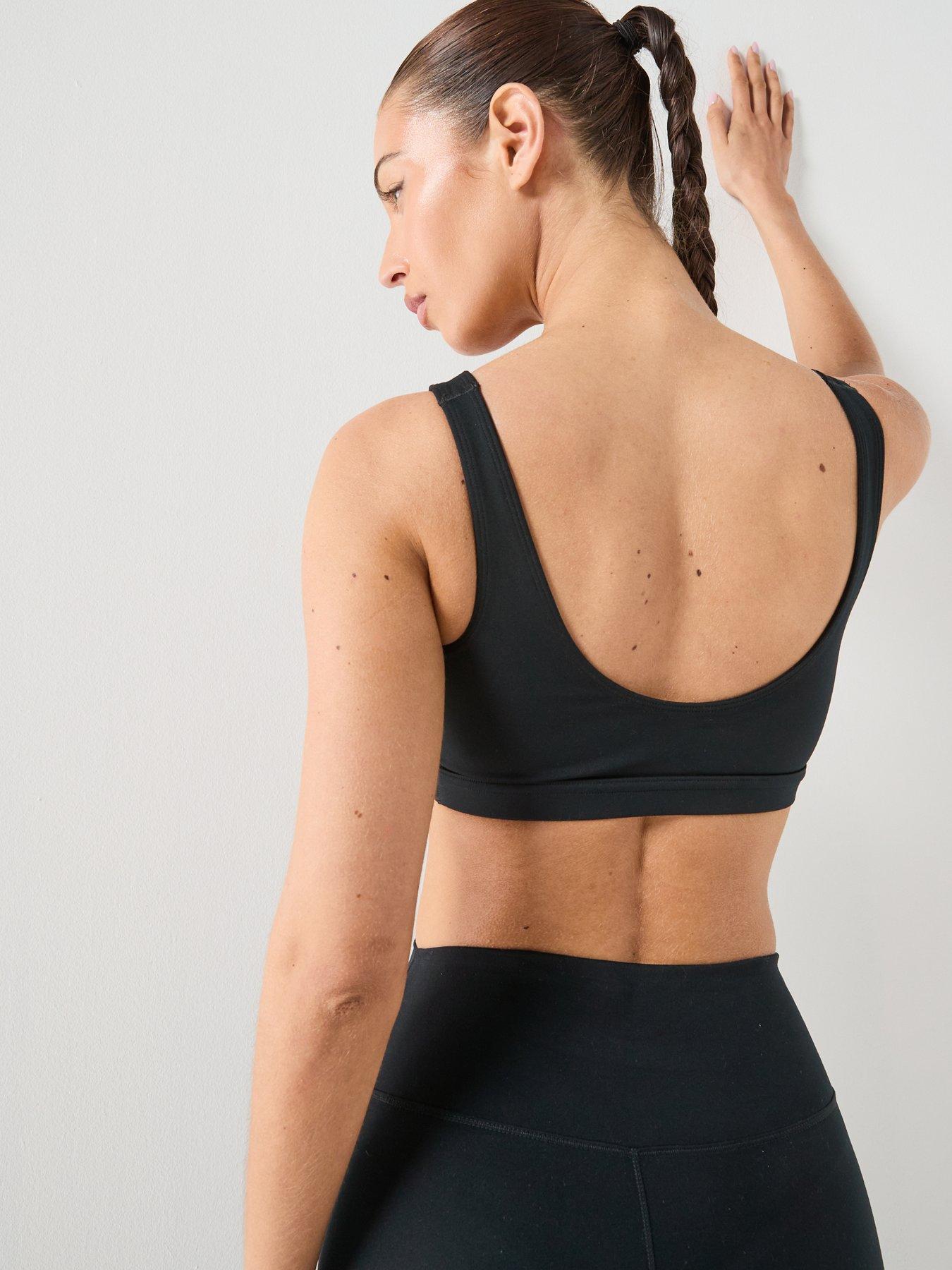Image 2 of 7 of Nike Womens Training Padded Sports Bra - Black