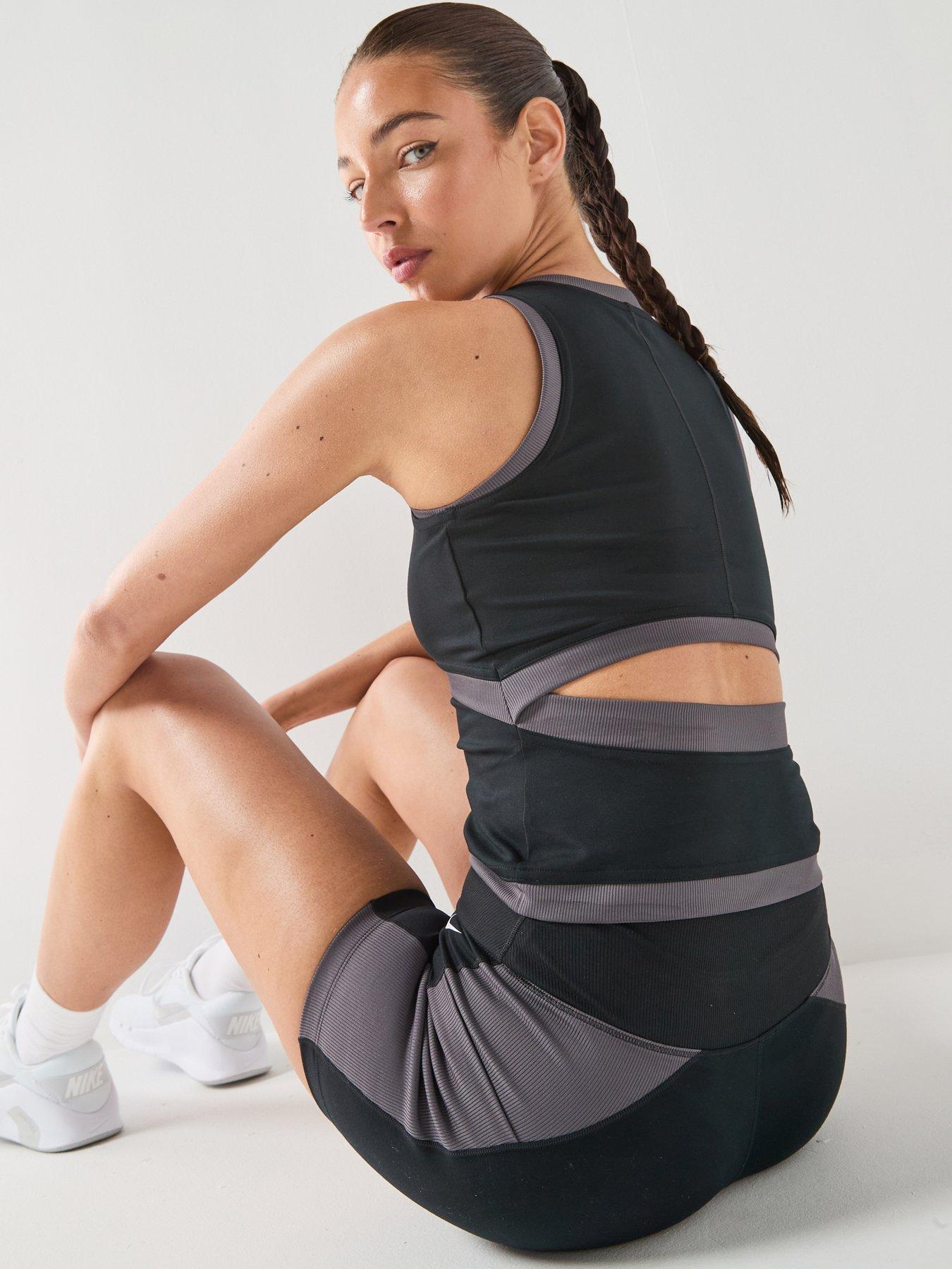 Image 2 of 3 of Nike Womens Training Dri-FIT Tank Top - Black