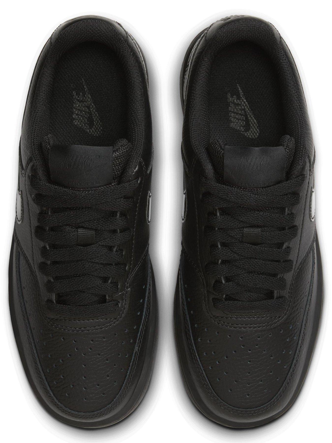 Image 4 of 7 of Nike Women's Court Vision Low Trainers - Black