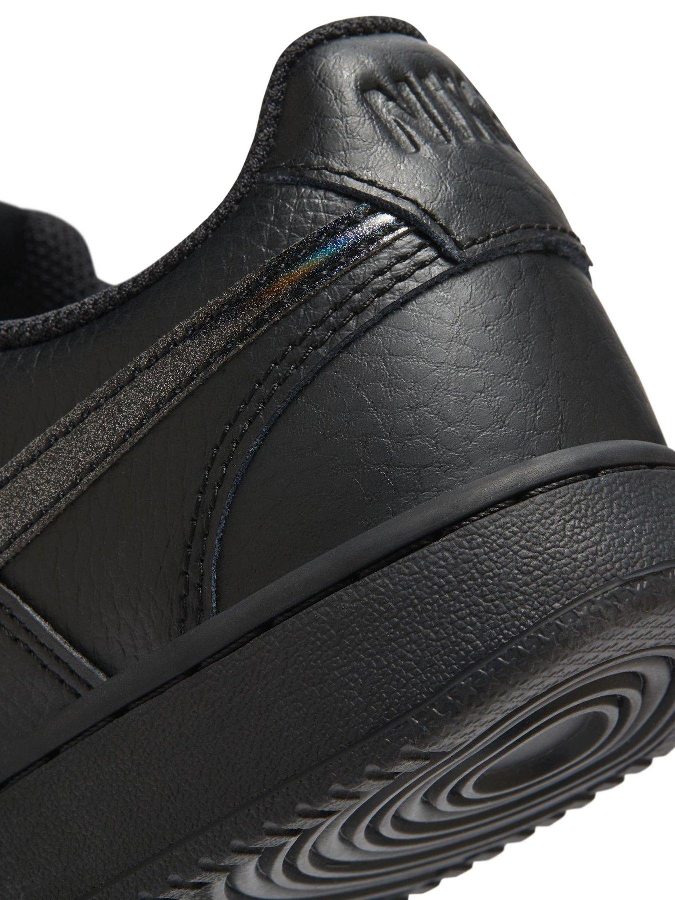 Image 7 of 7 of Nike Women's Court Vision Low Trainers - Black