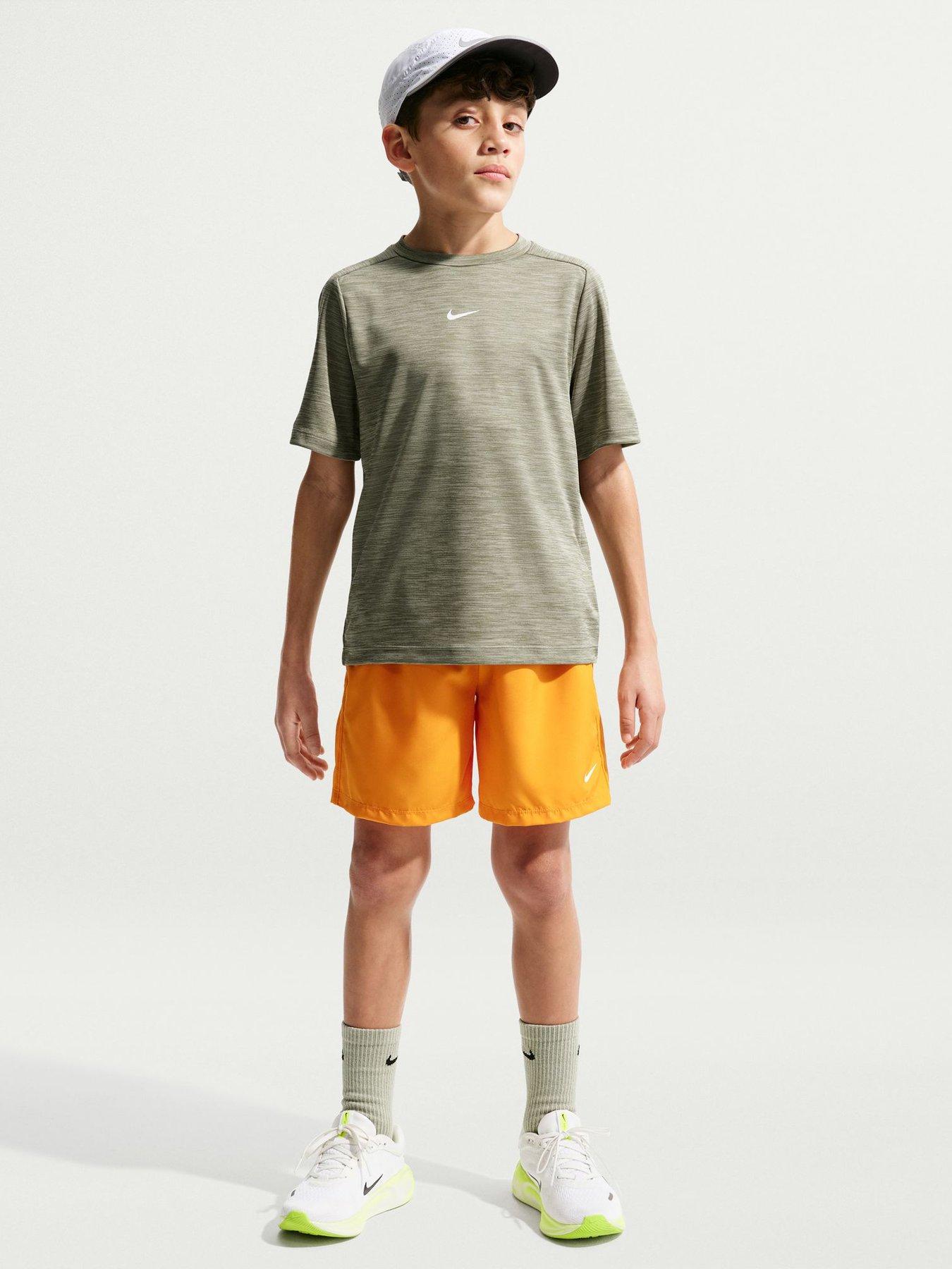 Image 1 of 5 of Nike Junior Boys Dri-FIT Short Sleeve Top - Green