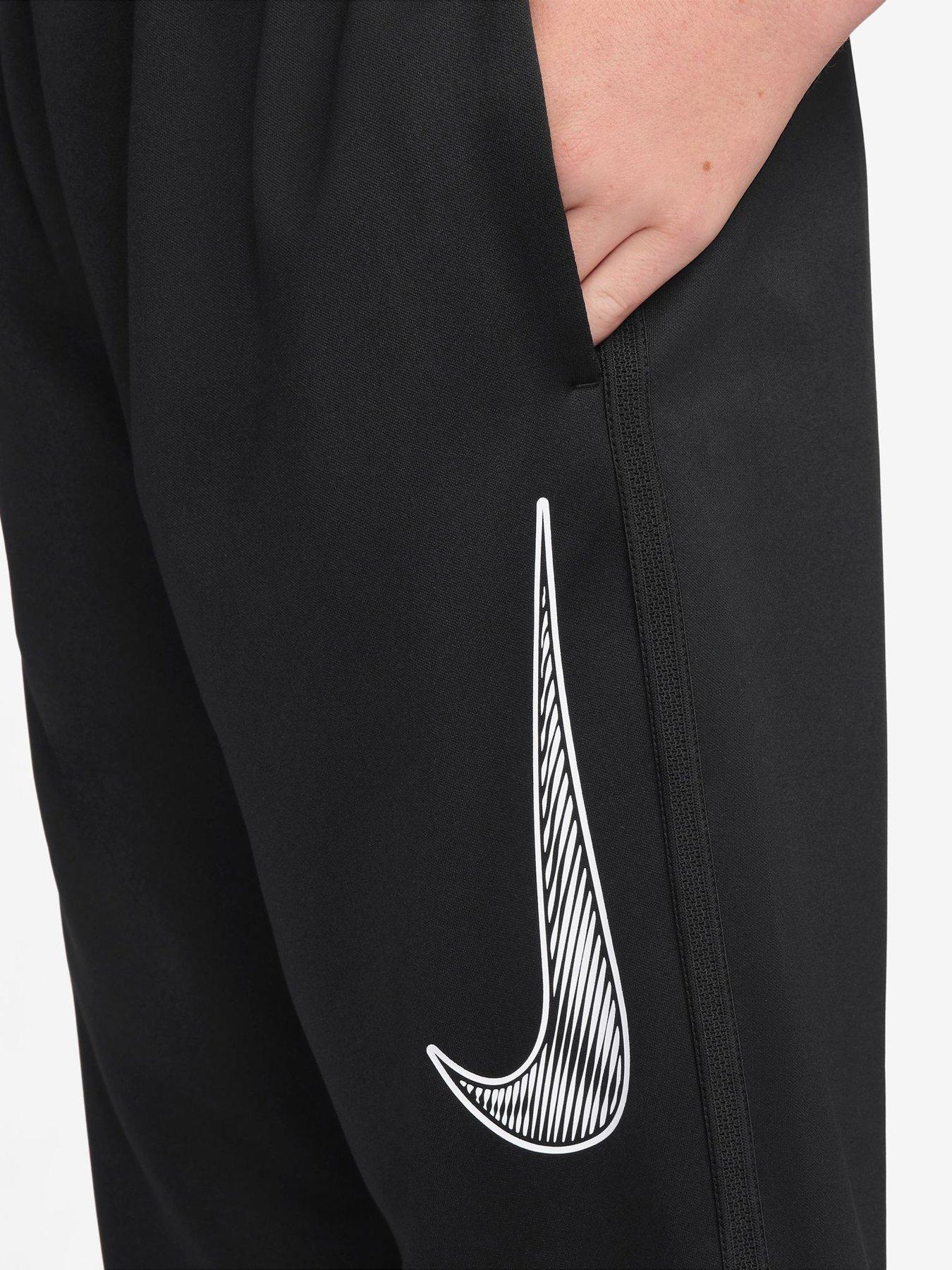 Image 5 of 6 of Nike Junior Boys Training Dri-FIT Knit Pants - Black