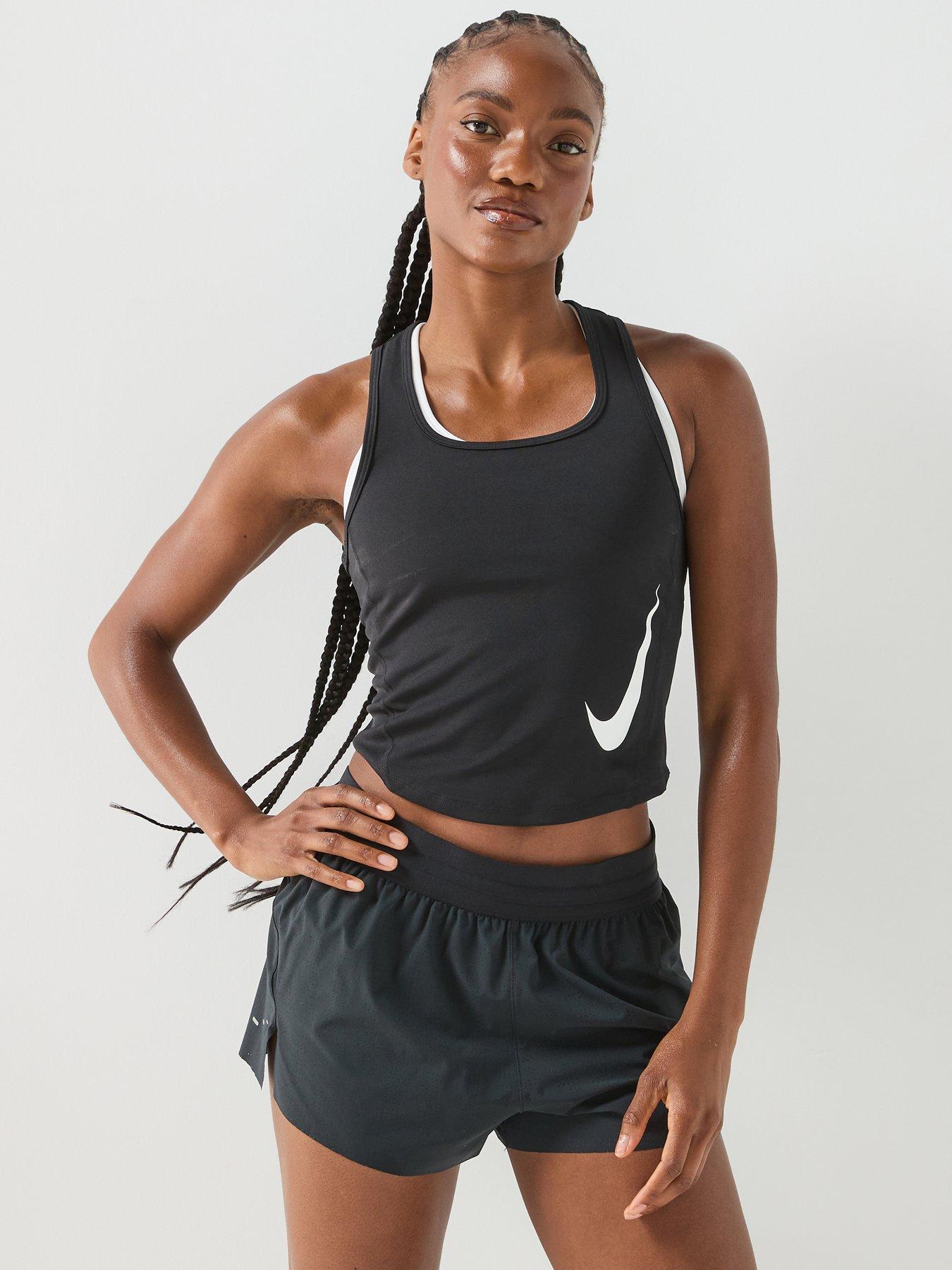 Nike Womens Running Dri-FIT Tank Top - Black