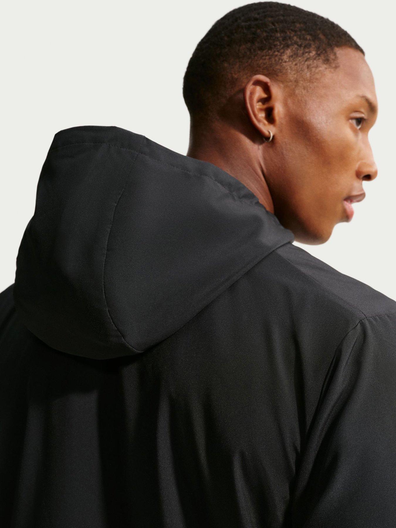 Image 2 of 5 of Nike Mens Training Dri-FIT Hooded Versatile Jacket - Black