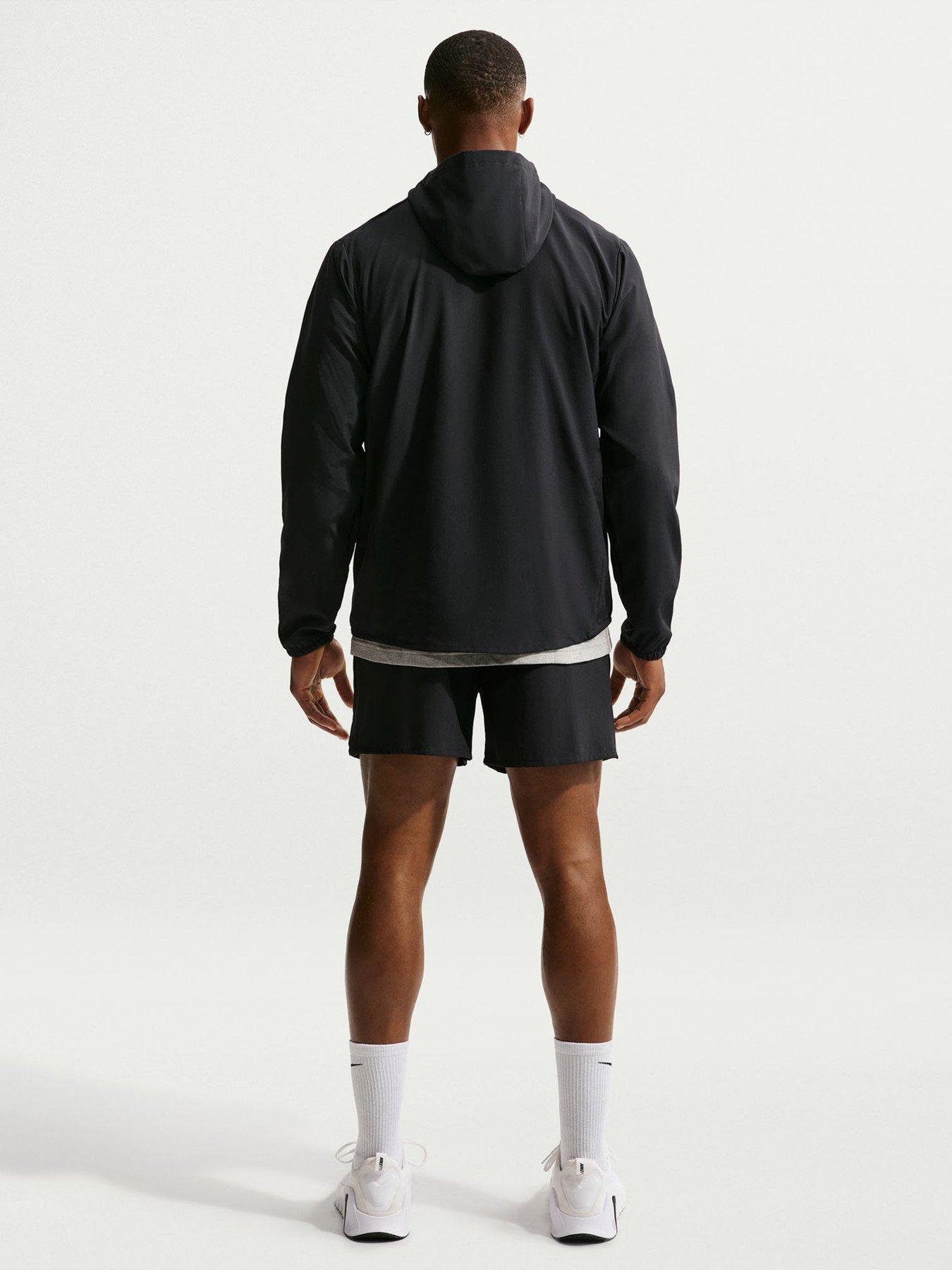 Image 4 of 5 of Nike Mens Training Dri-FIT Hooded Versatile Jacket - Black
