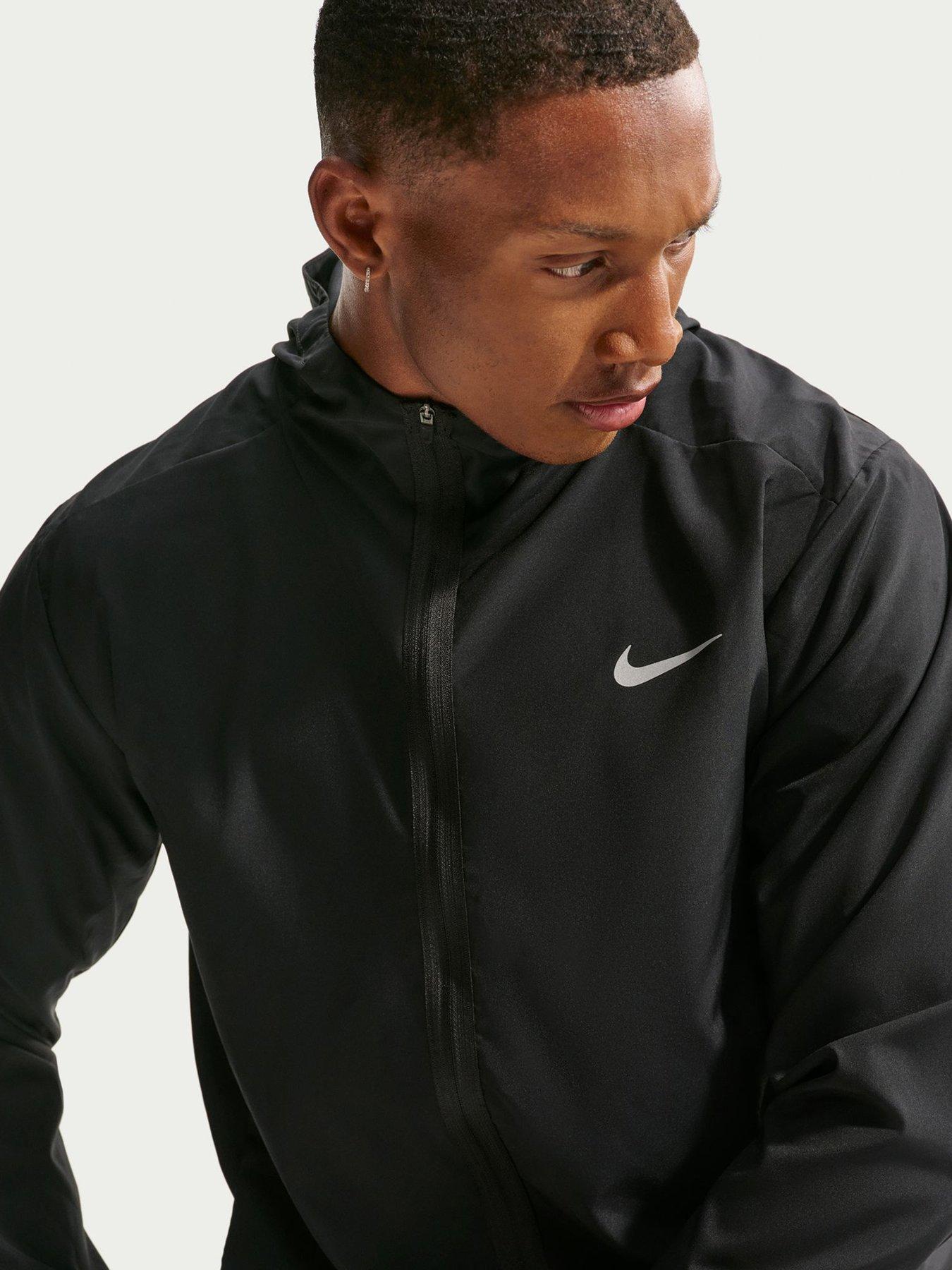 Image 5 of 5 of Nike Mens Training Dri-FIT Hooded Versatile Jacket - Black
