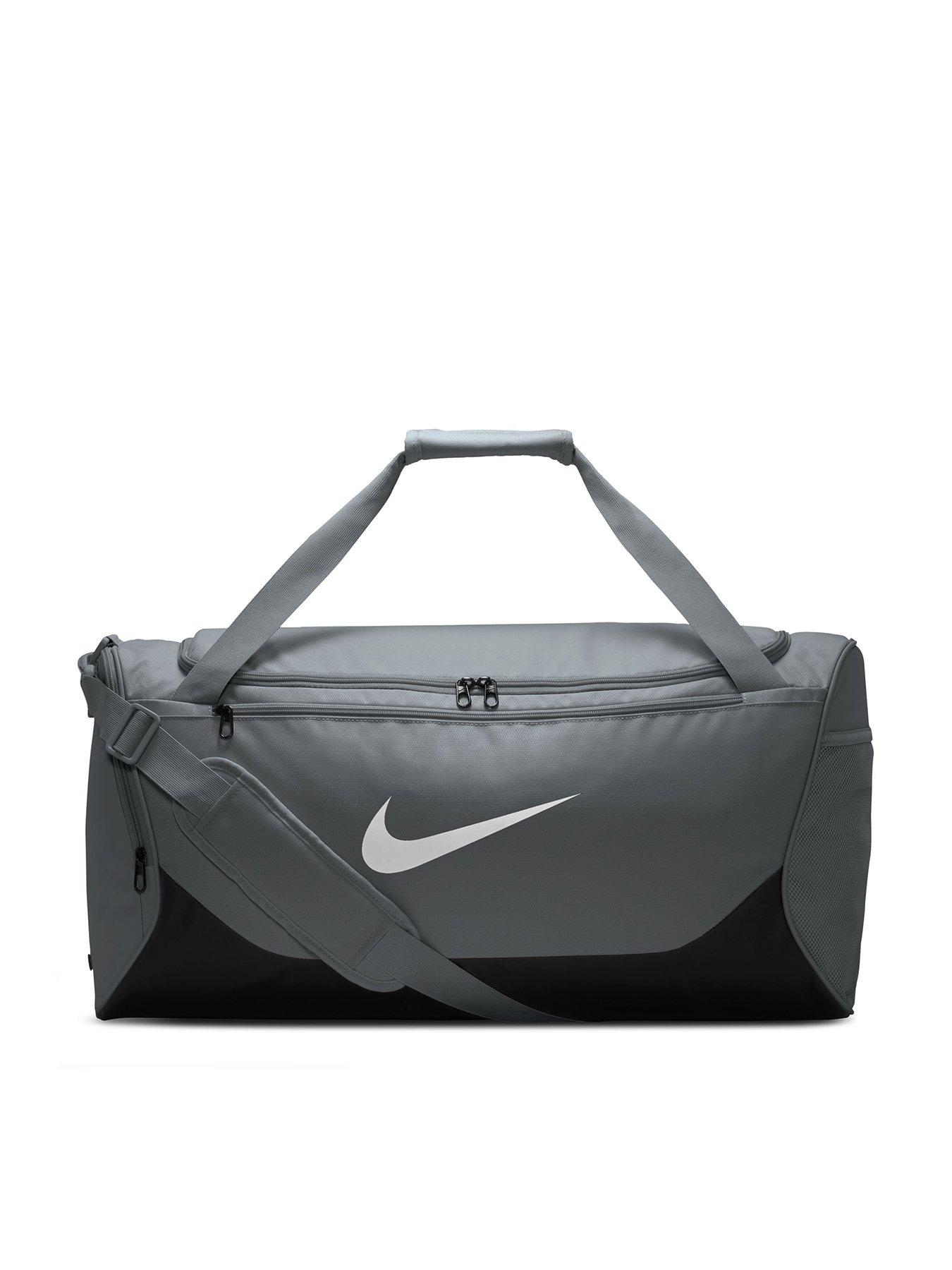 Image 1 of 6 of Nike Unisex Training Medium Brasilia Duffel Bag - Grey