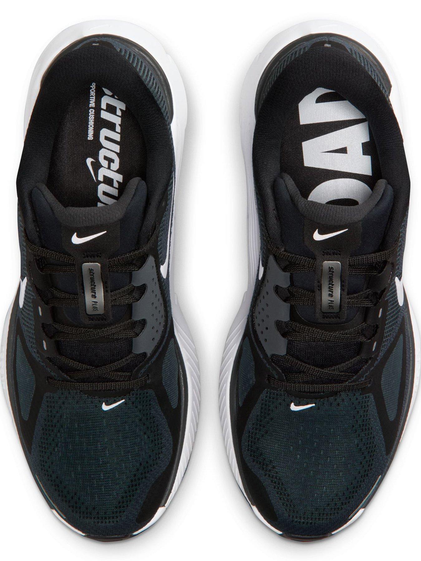 Image 4 of 7 of Nike Womens Running Structure Plus Trainers - Black