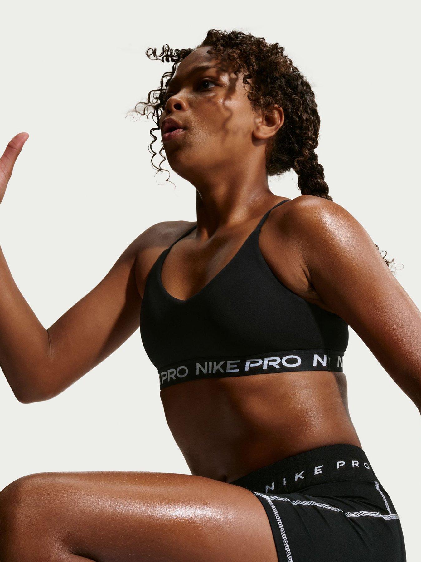 Image 5 of 5 of Nike Junior Girls Training Indy Bra - Black