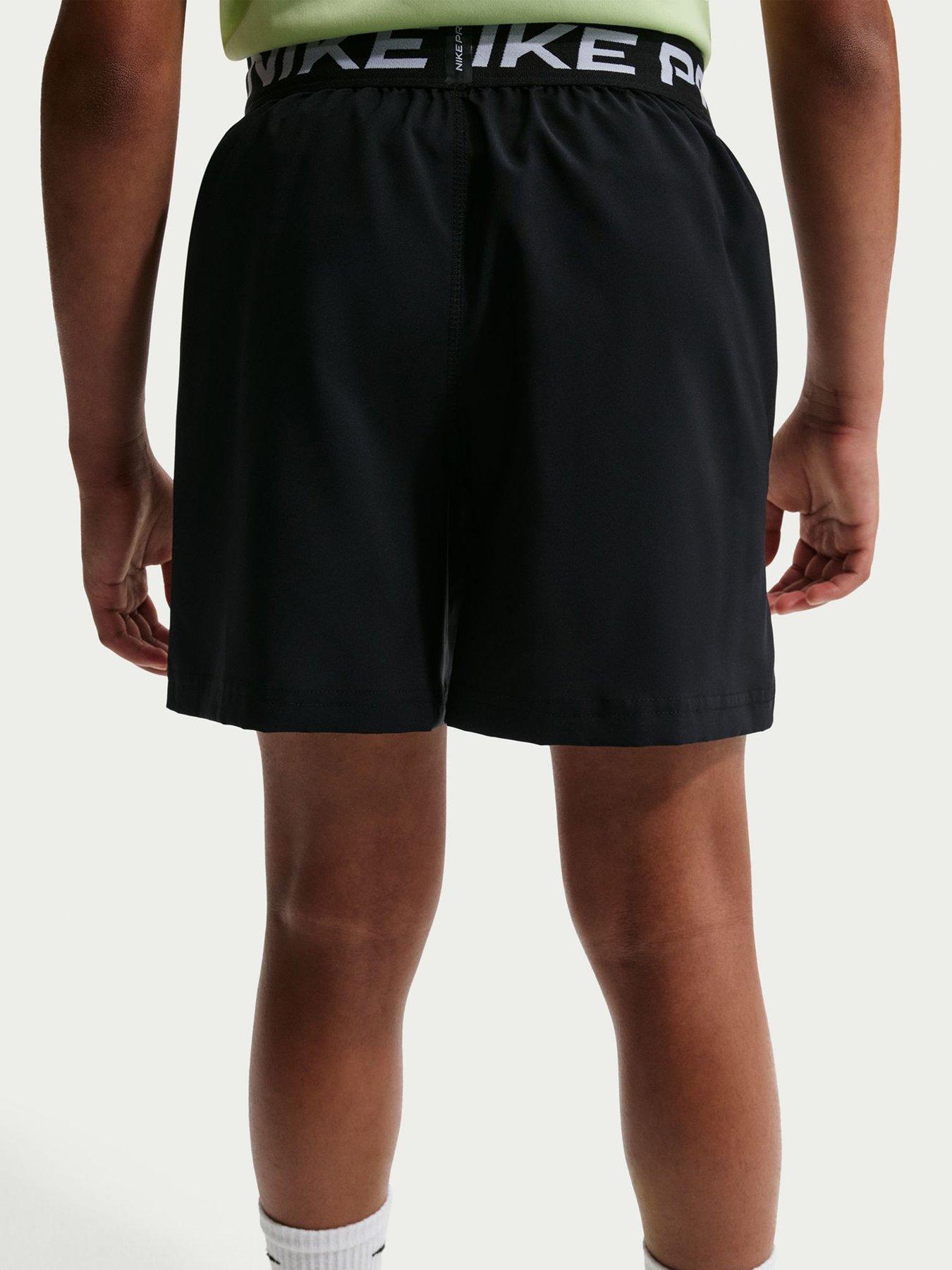 Image 2 of 5 of Nike Junior Boys Training Dri-FIT Shorts - Black
