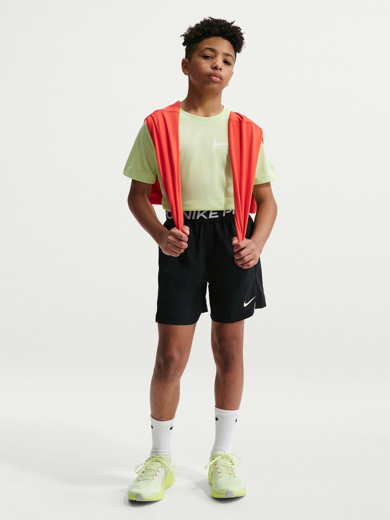Image 3 of 5 of Nike Junior Boys Training Dri-FIT Shorts - Black