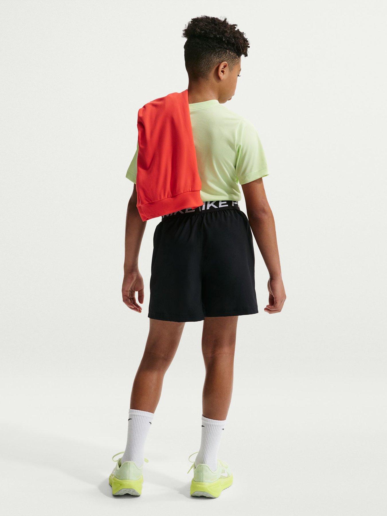 Image 4 of 5 of Nike Junior Boys Training Dri-FIT Shorts - Black