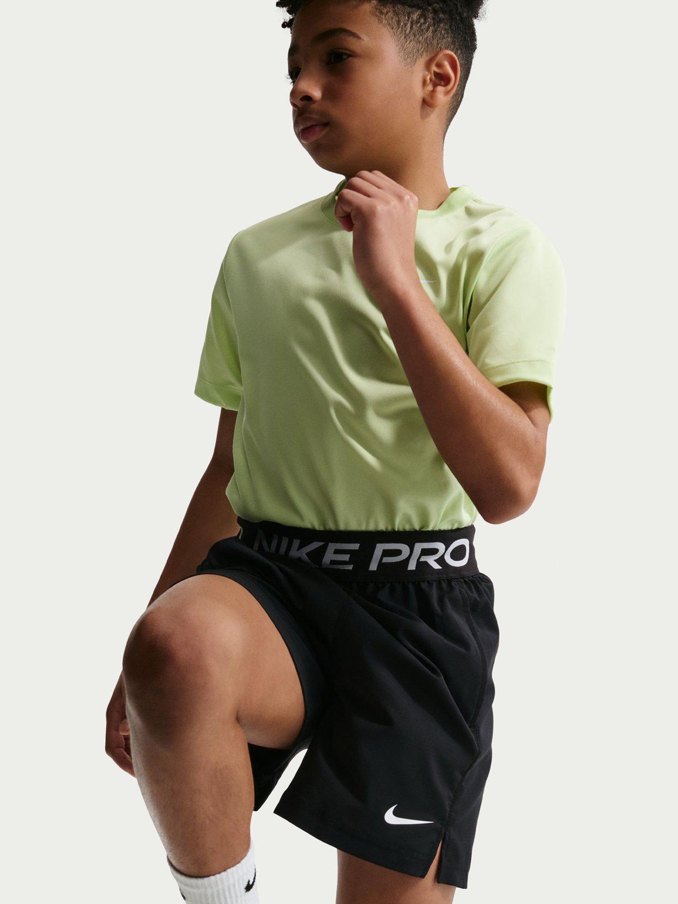Image 5 of 5 of Nike Junior Boys Training Dri-FIT Shorts - Black