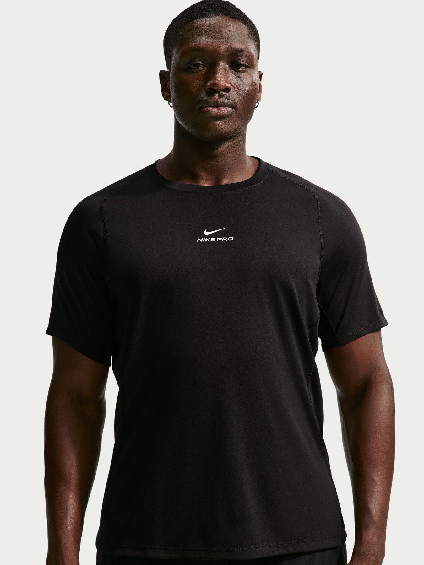 Image 5 of 5 of Nike Mens Training Dri-FIT Short Sleeve Top - Black