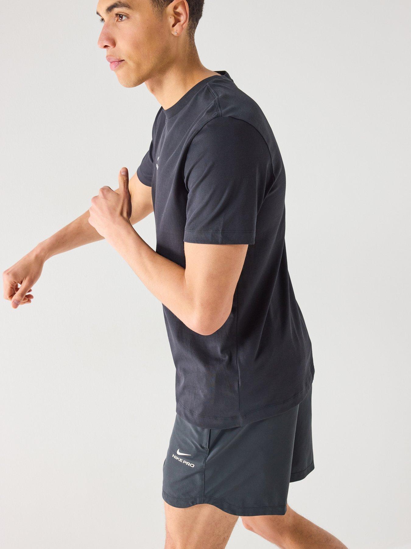 Image 6 of 7 of Nike Mens Training Dri-FIT 6 Inch Shorts - Black
