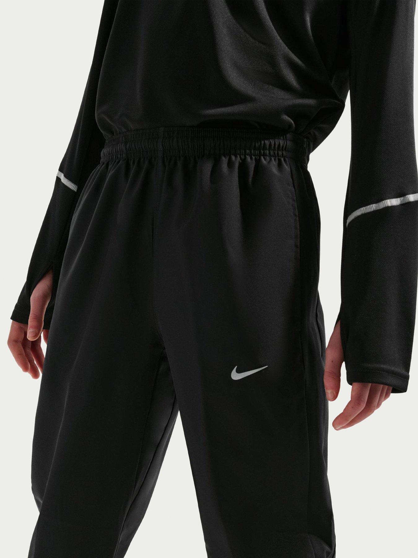 Image 5 of 5 of Nike Junior Boys Dri-FIT Miler Woven Pants - Black