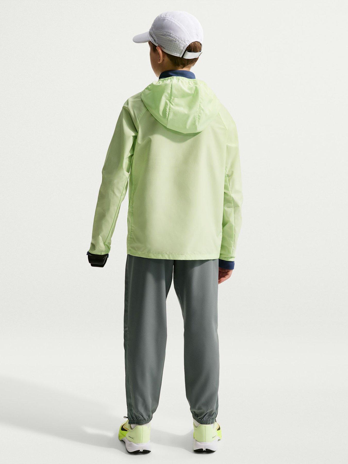 Image 2 of 6 of Nike Junior Boys Dri-FIT Miler Woven Pants - Grey