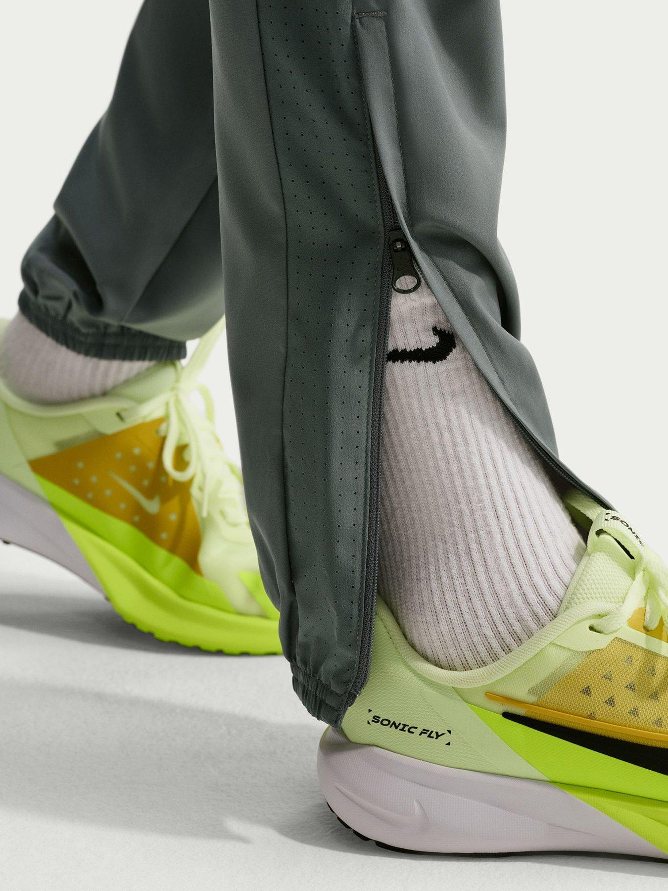 Image 6 of 6 of Nike Junior Boys Dri-FIT Miler Woven Pants - Grey
